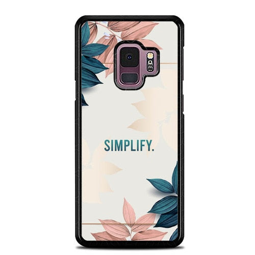 Simplify Quotes P1865 coque Samsung Galaxy S9