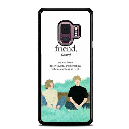 All About Friends P2004 coque Samsung Galaxy S9