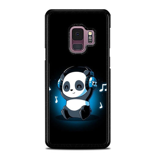 Panda Cute Music P2013 coque Samsung Galaxy S9