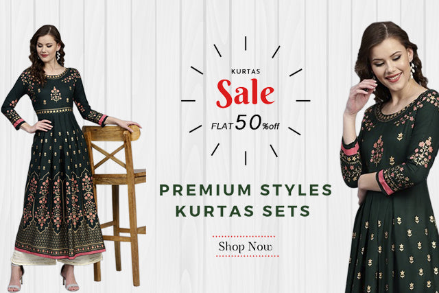 w kurtis flat 50 off