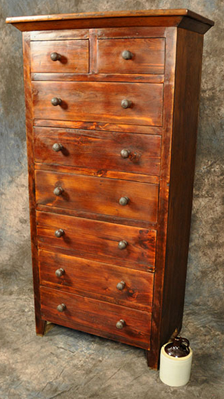 Reclaimed Pine Barnwood Highboy Dresser Beekeeper S Cottage