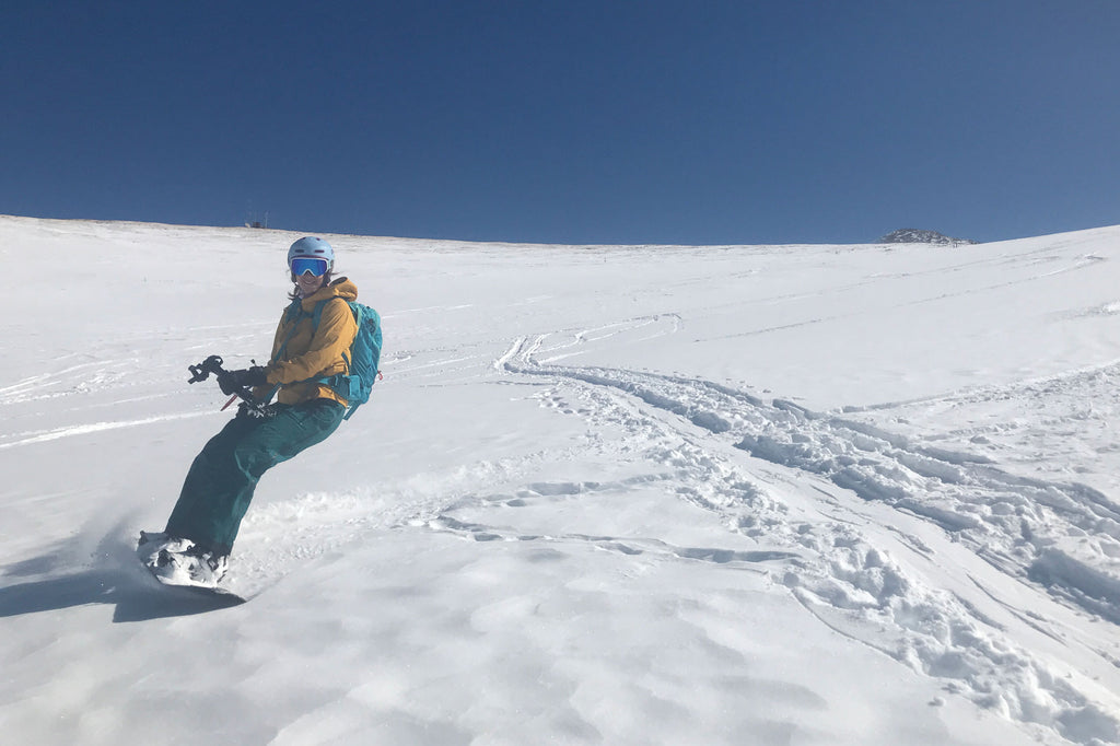 Splitboarding on Mount Baldy Breckenridge