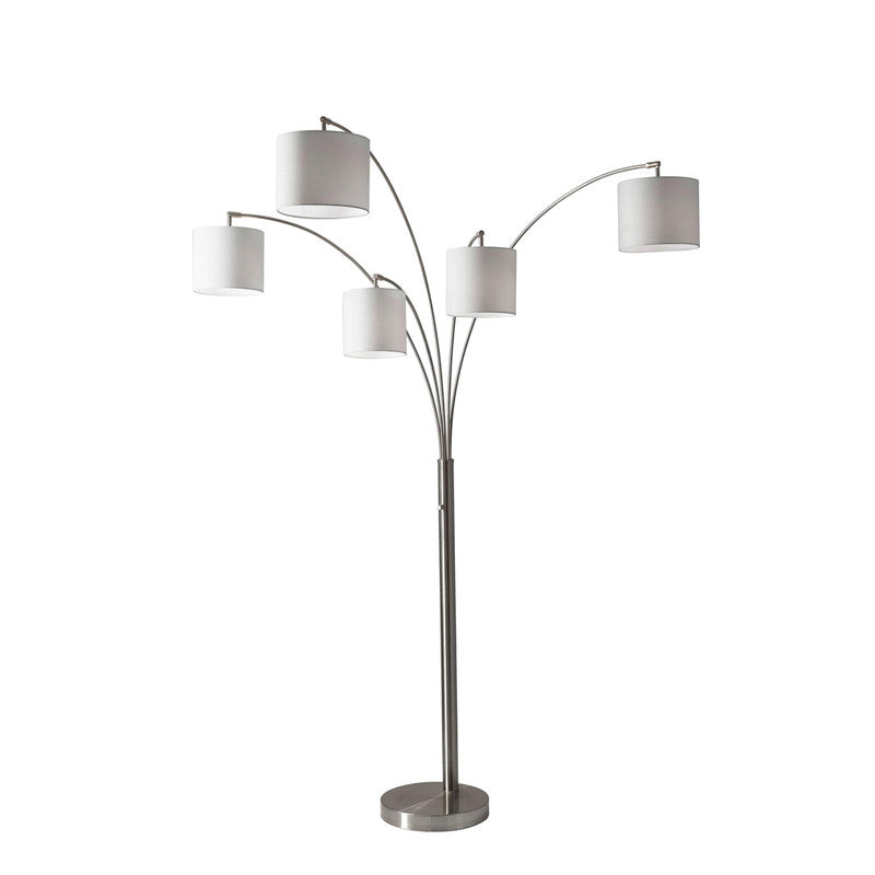 5 arm arch lamp