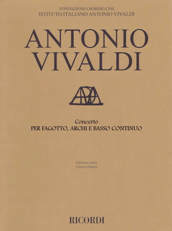 Vivaldi, Antonio % Concerto in C, F8 #31, RV 476 (score) - BSN/STGS