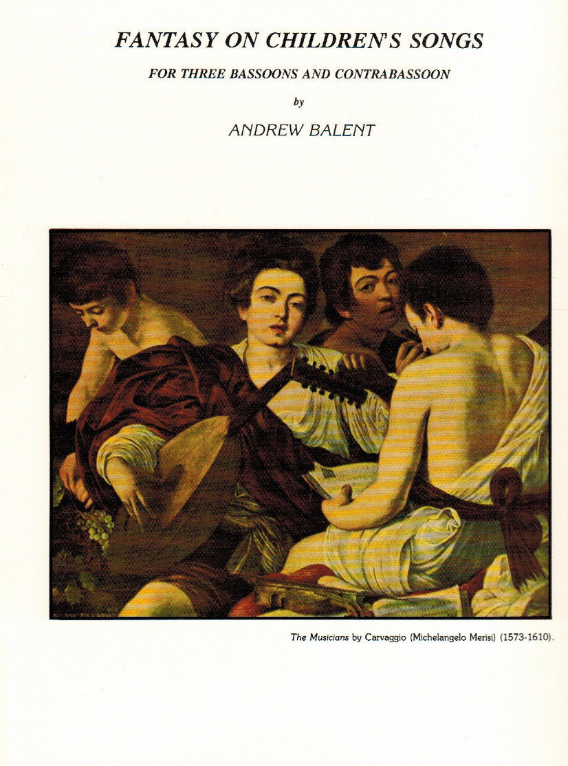 Balent, Andrew % Fantasy on Children's Songs (score & parts) - 3BSN/CBSN