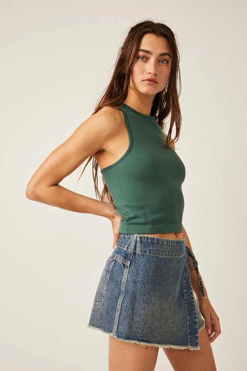 Free People Ribbed Brami Tank Top - Women's Intimates in Melon