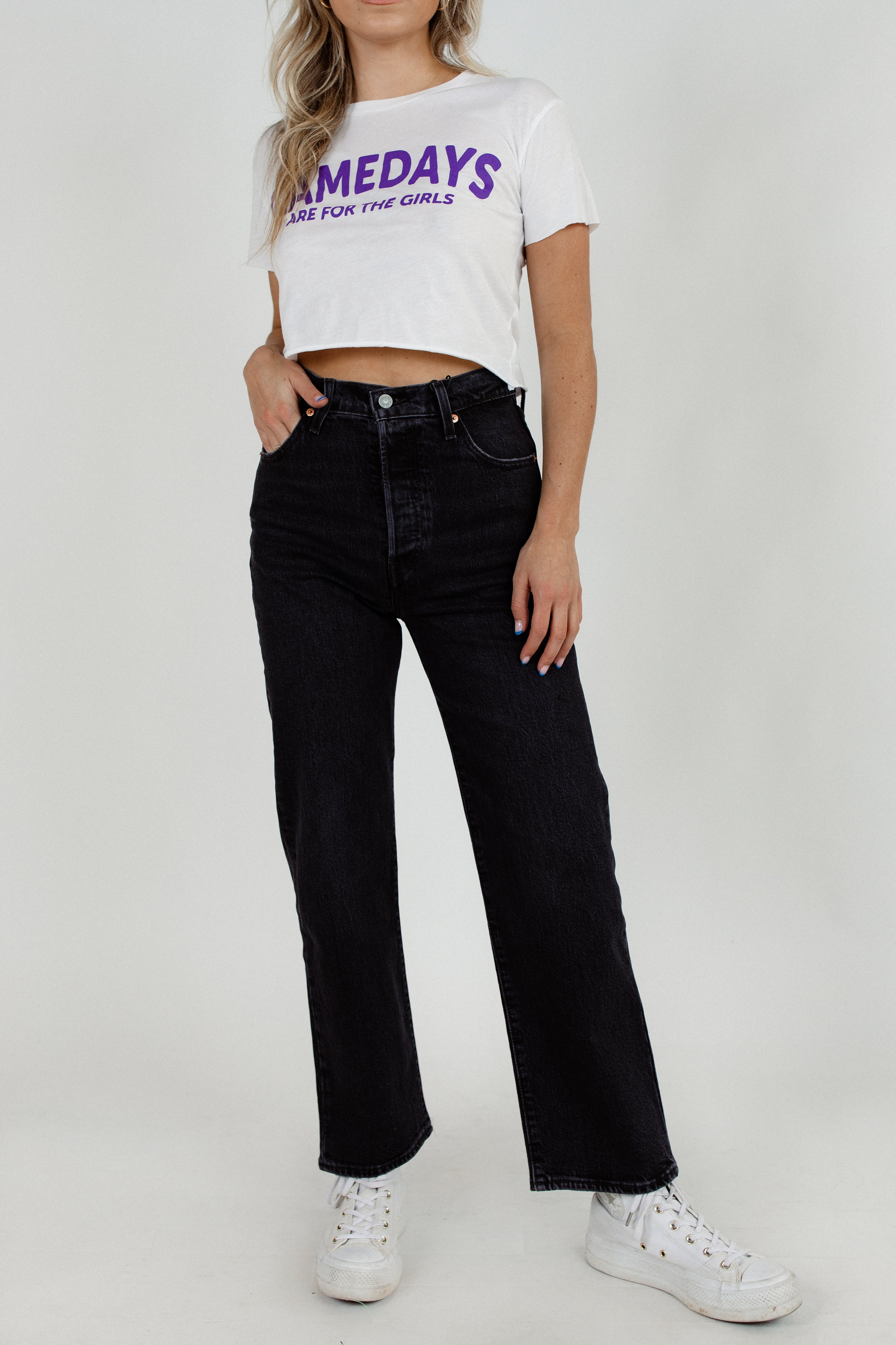 LEVI'S Ribcage Straight Ankle - Sale – Brightside Boutique