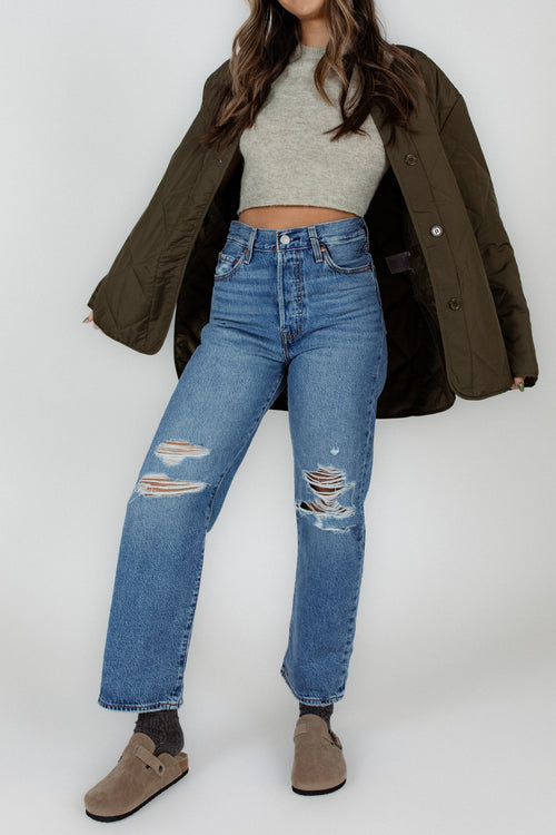 Levi's Ribcage Wide Leg Jean – Brightside Boutique