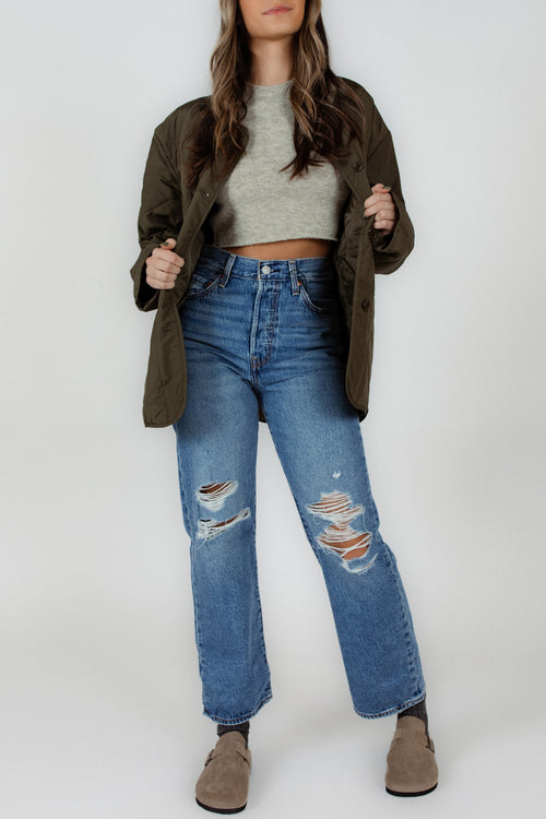 Levi's Ribcage Full Length Jean – Brightside Boutique