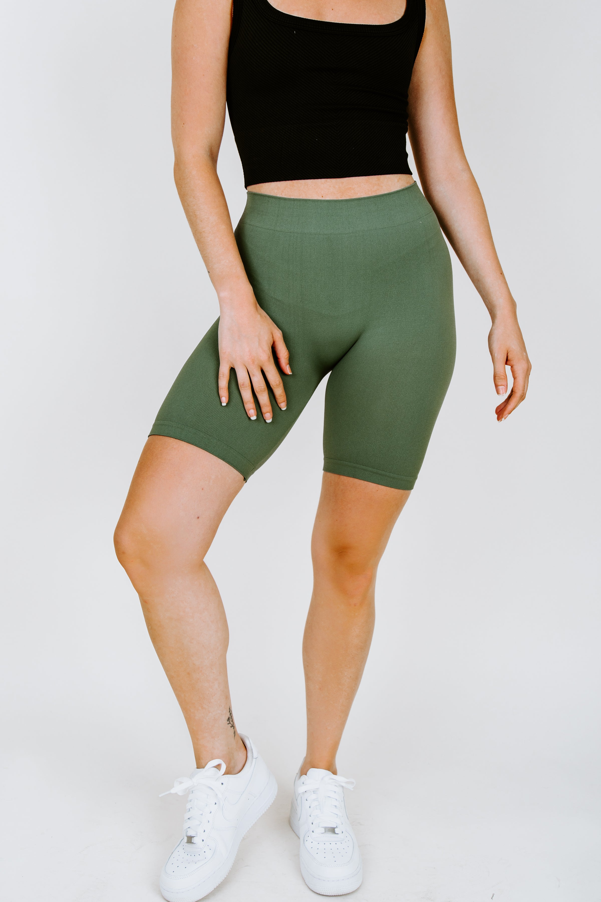 Free People Seamless Rib Bike Short 