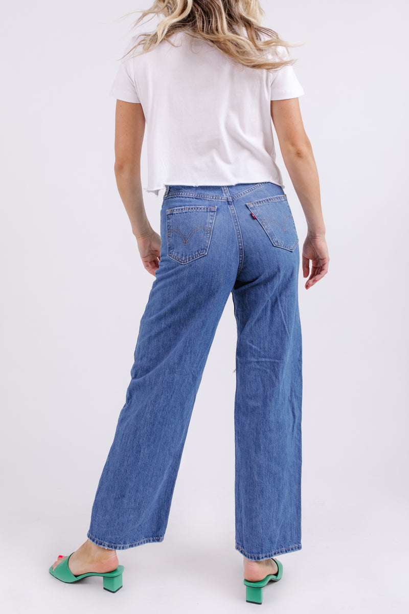 LEVI'S High Waisted Straight Jeans – Brightside Boutique