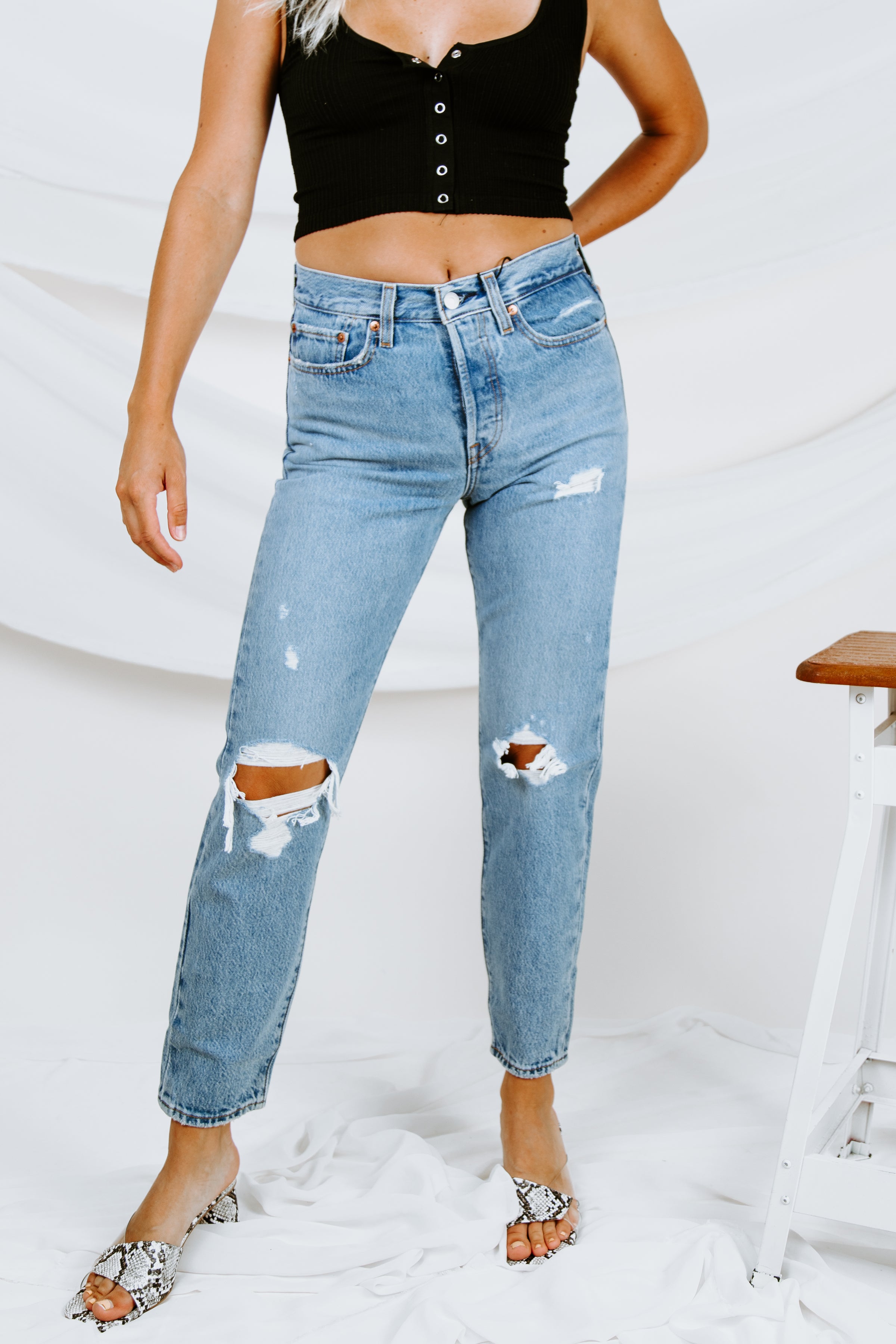 levi's icon wedgie jeans