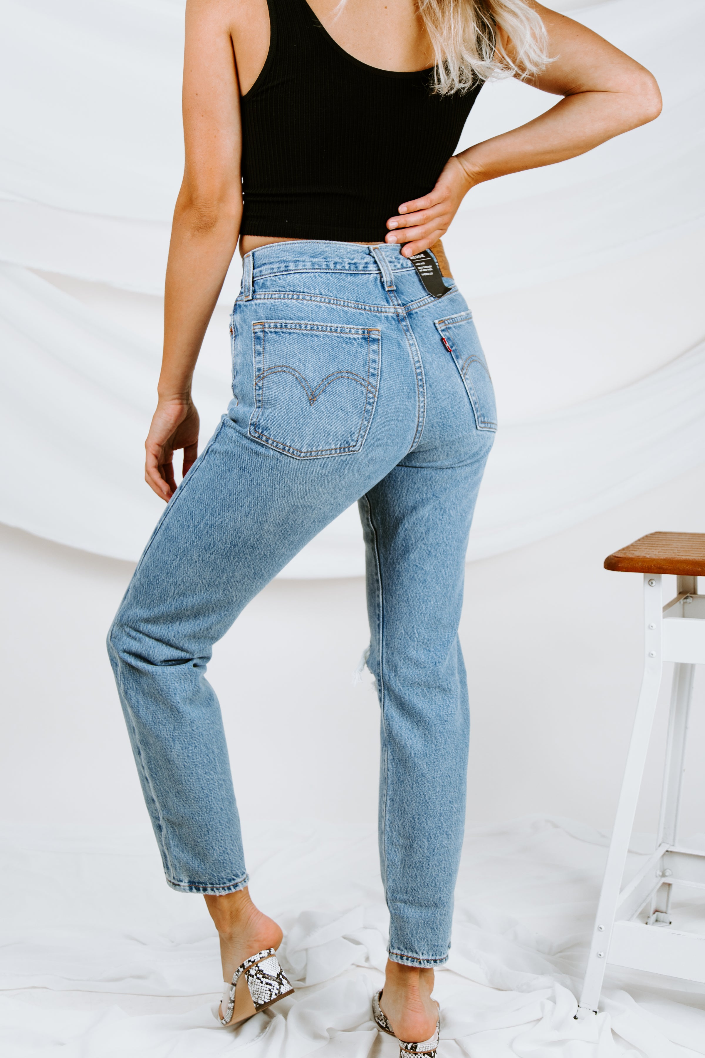 levi's icon wedgie jeans