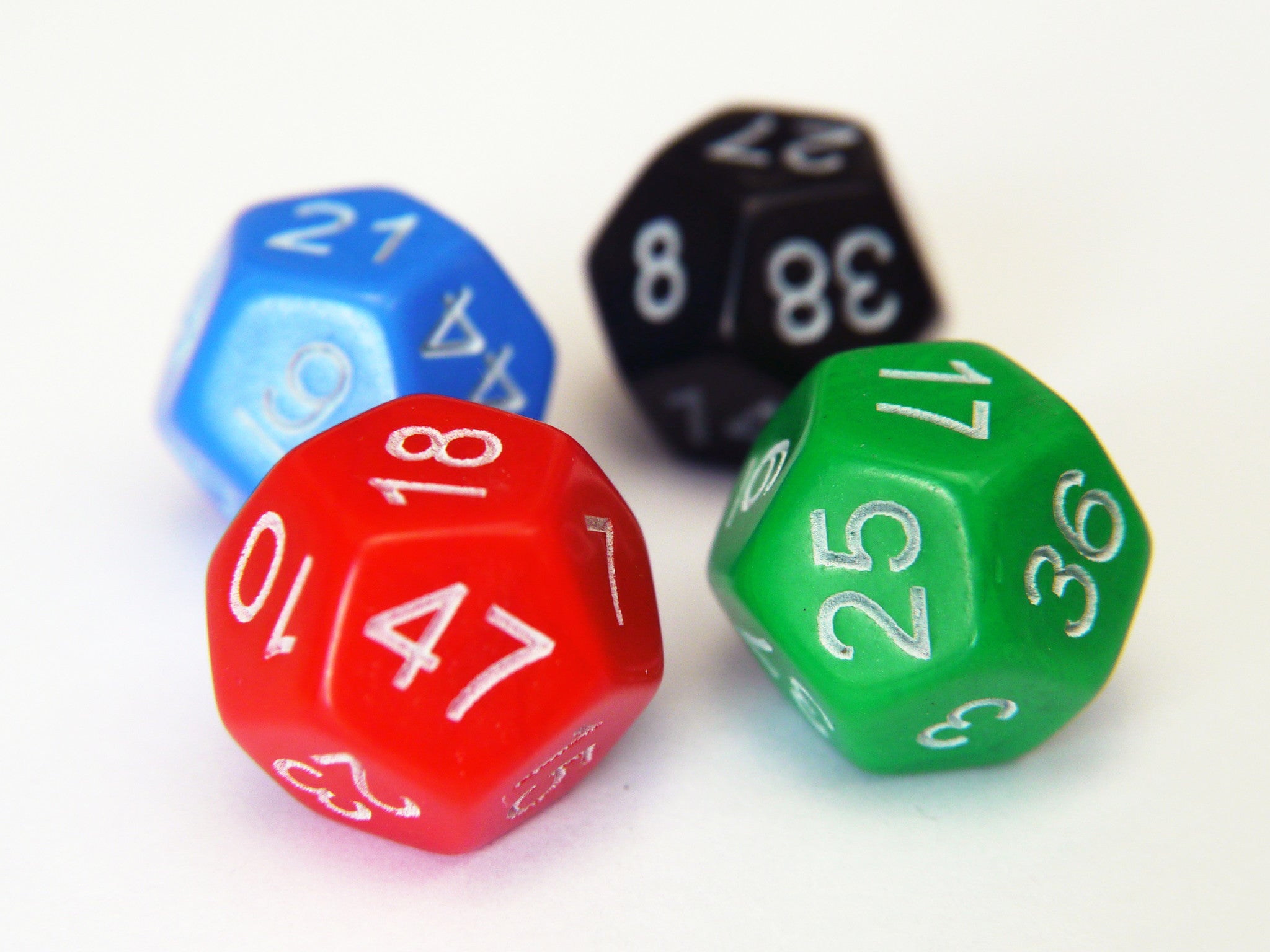 Go First Dice in all their colorful glory