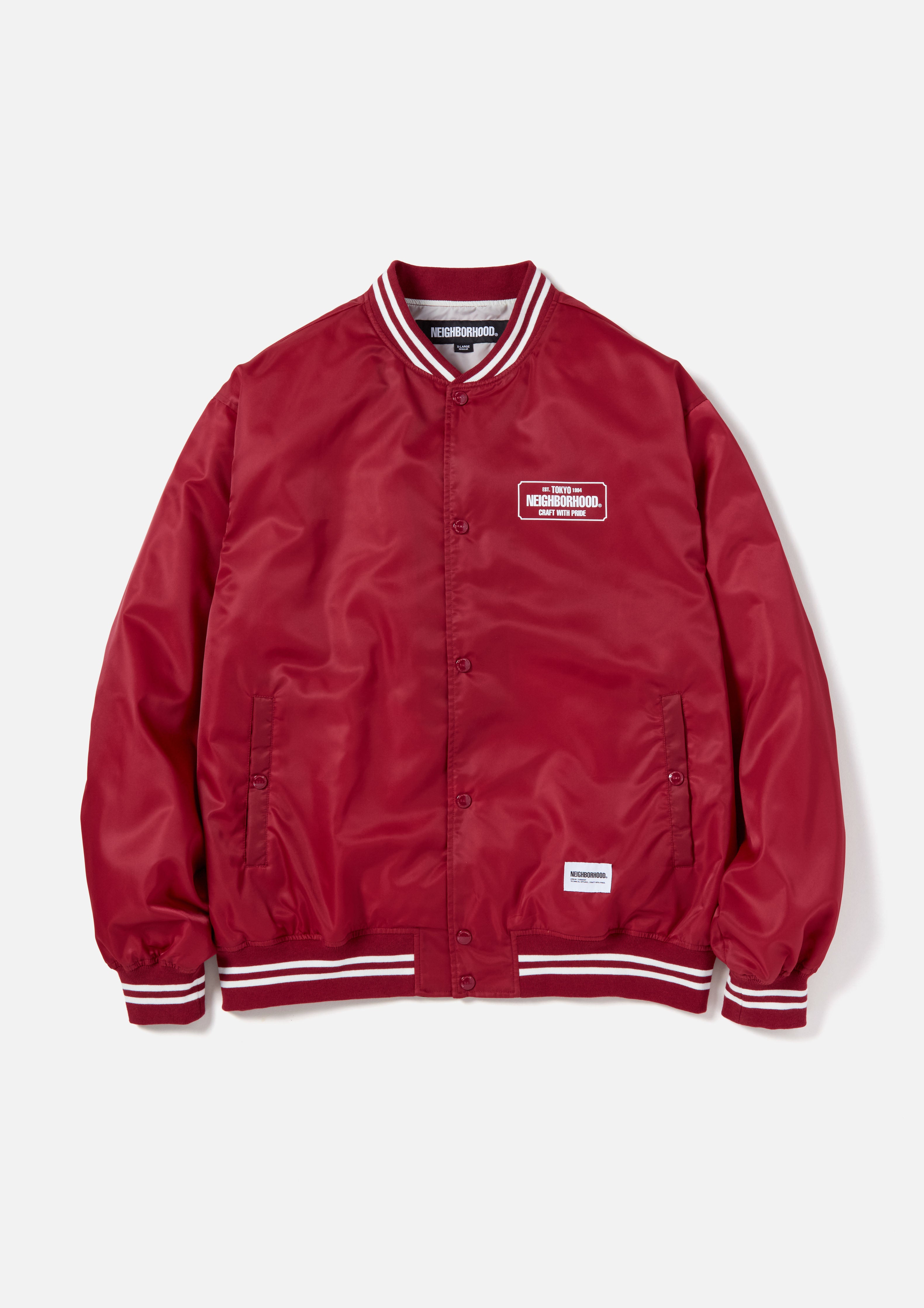 NEIGHBORHOOD 23ss BASEBALL JACKET | www.jarussi.com.br