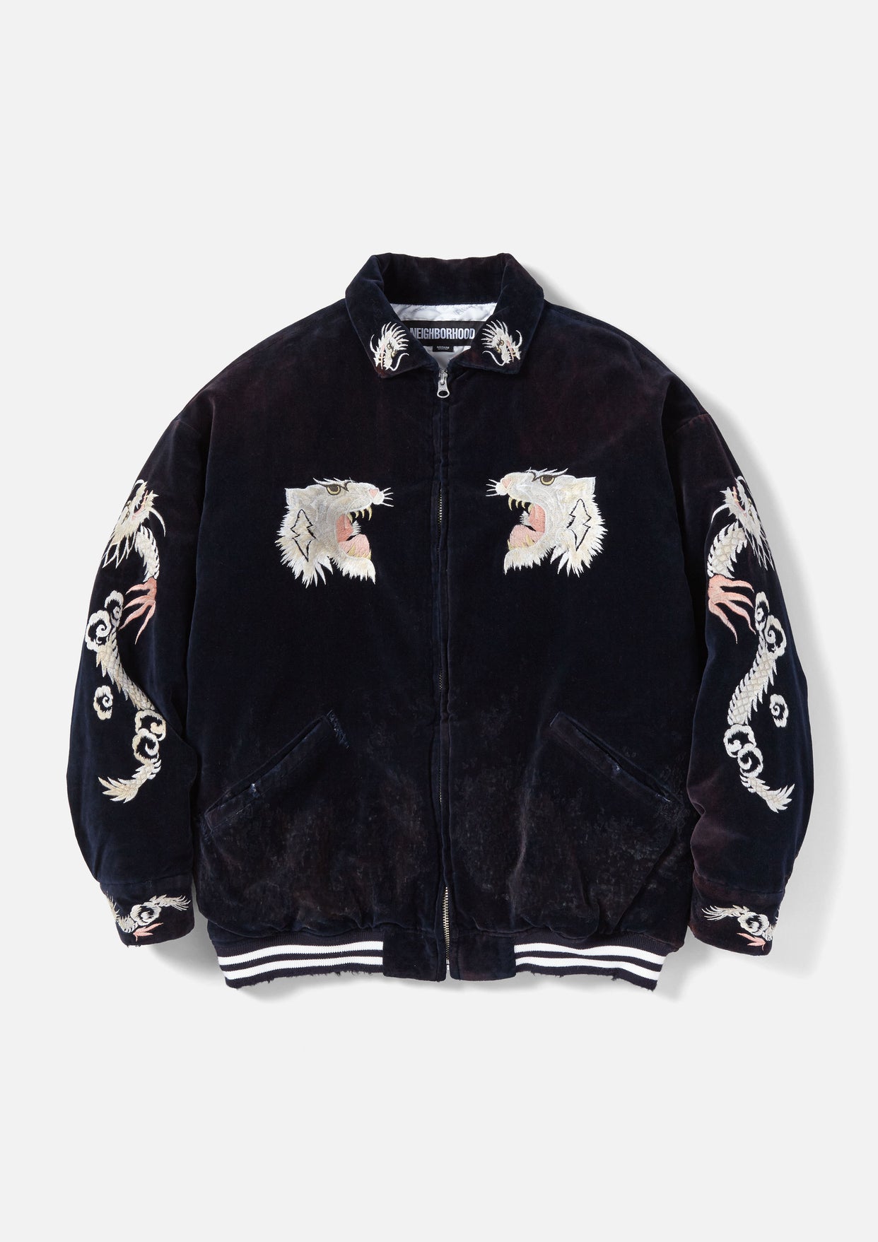 NEIGHBORHOOD SAVAGE SOUVENIR JKT NAVY L-