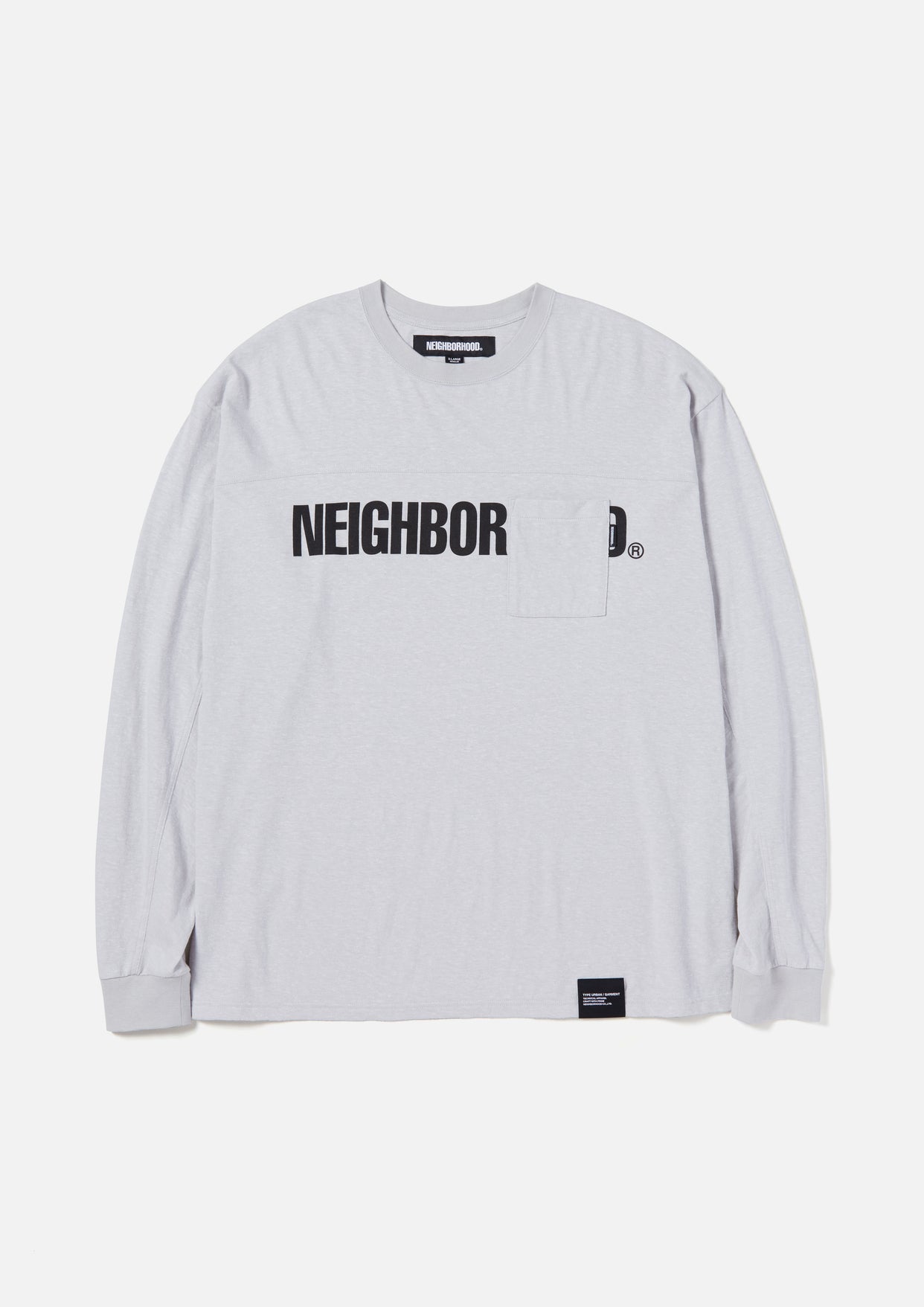 送料無料 S NEIGHBORHOOD LOGO PRINT CREWNECK LS | southbayplanning.com