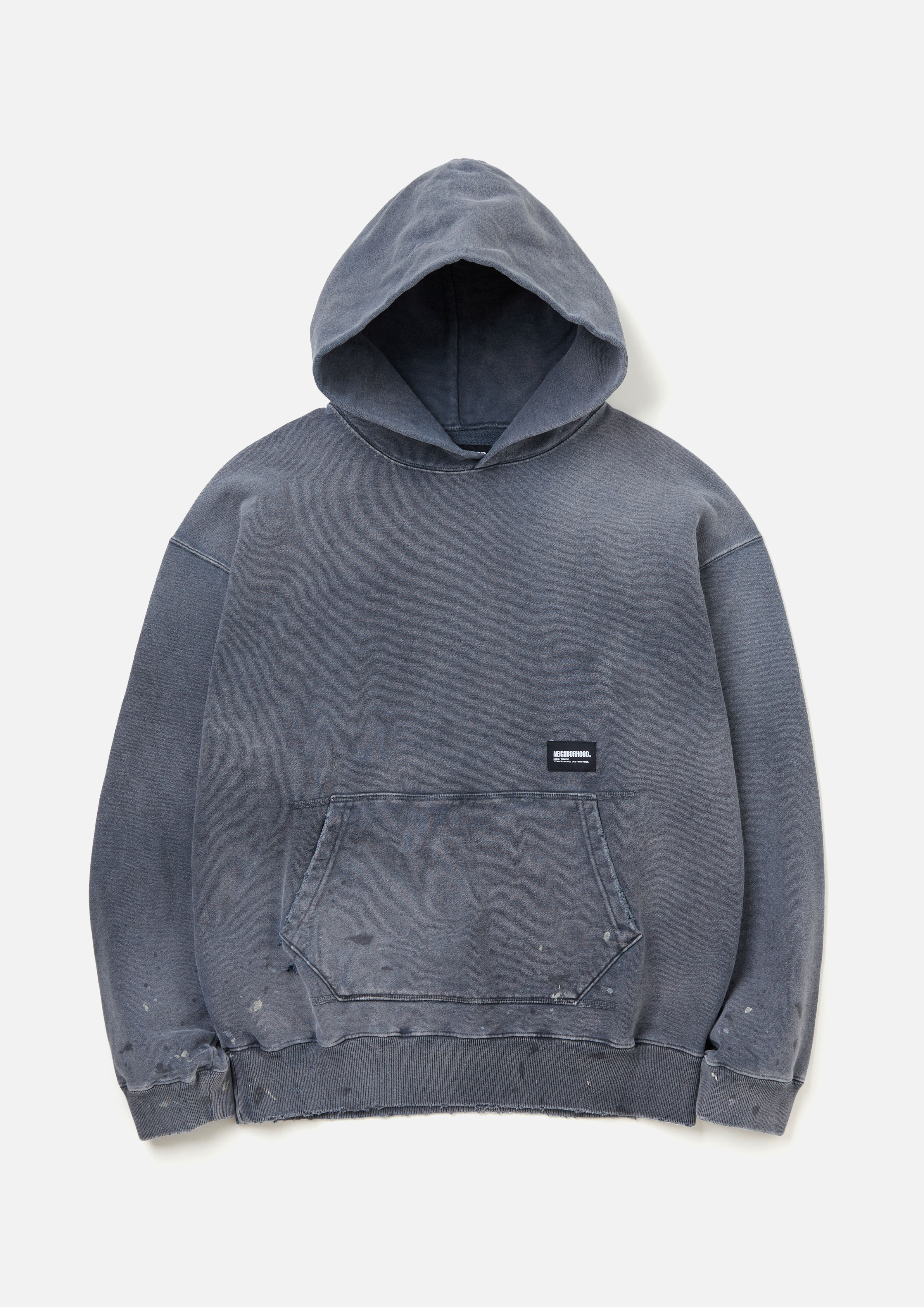 DAMAGE SWEATPARKA LS