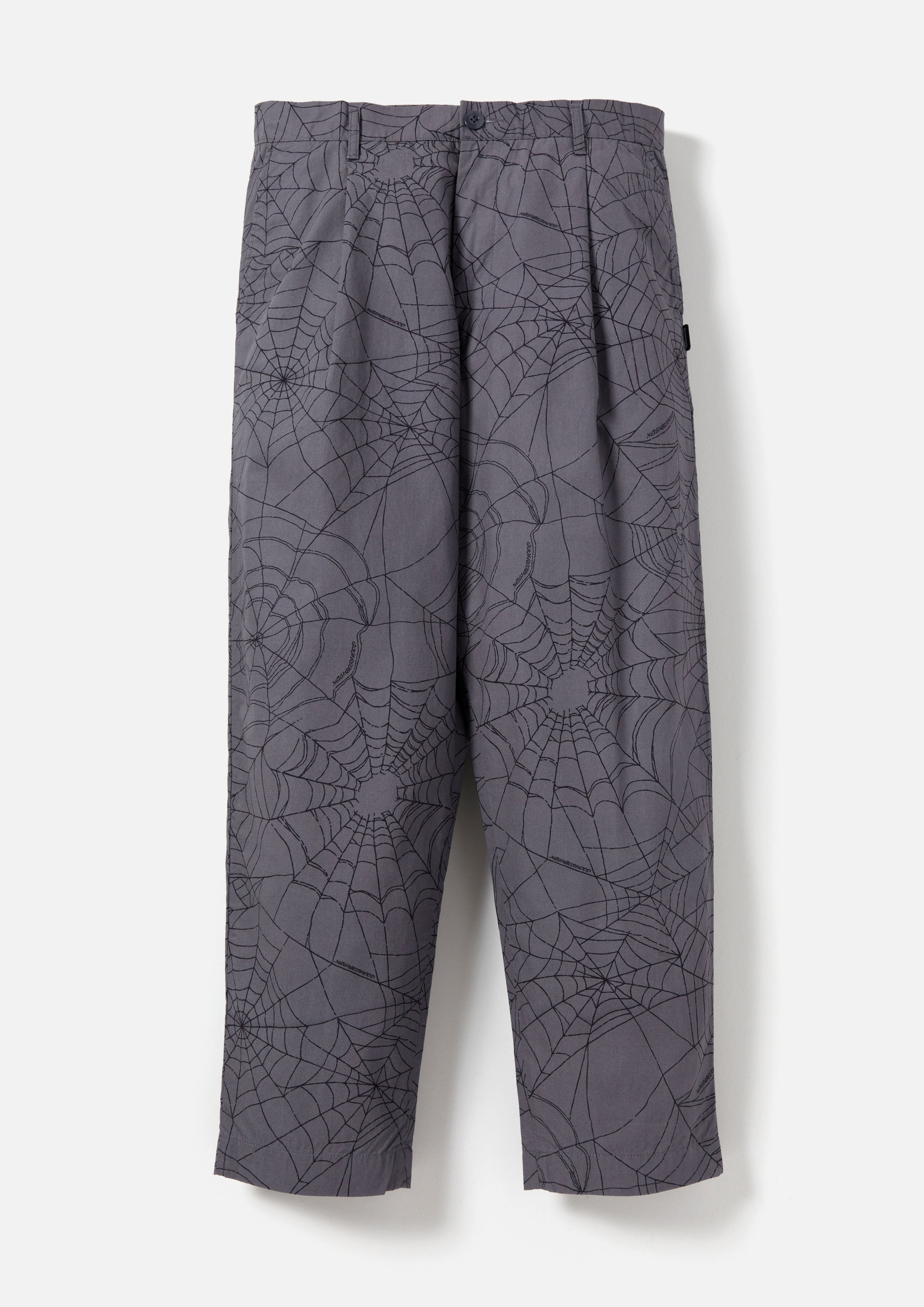 ポイント5倍 neighborhood SPIDERWEB TUCK PANTS | www.tegdarco.com