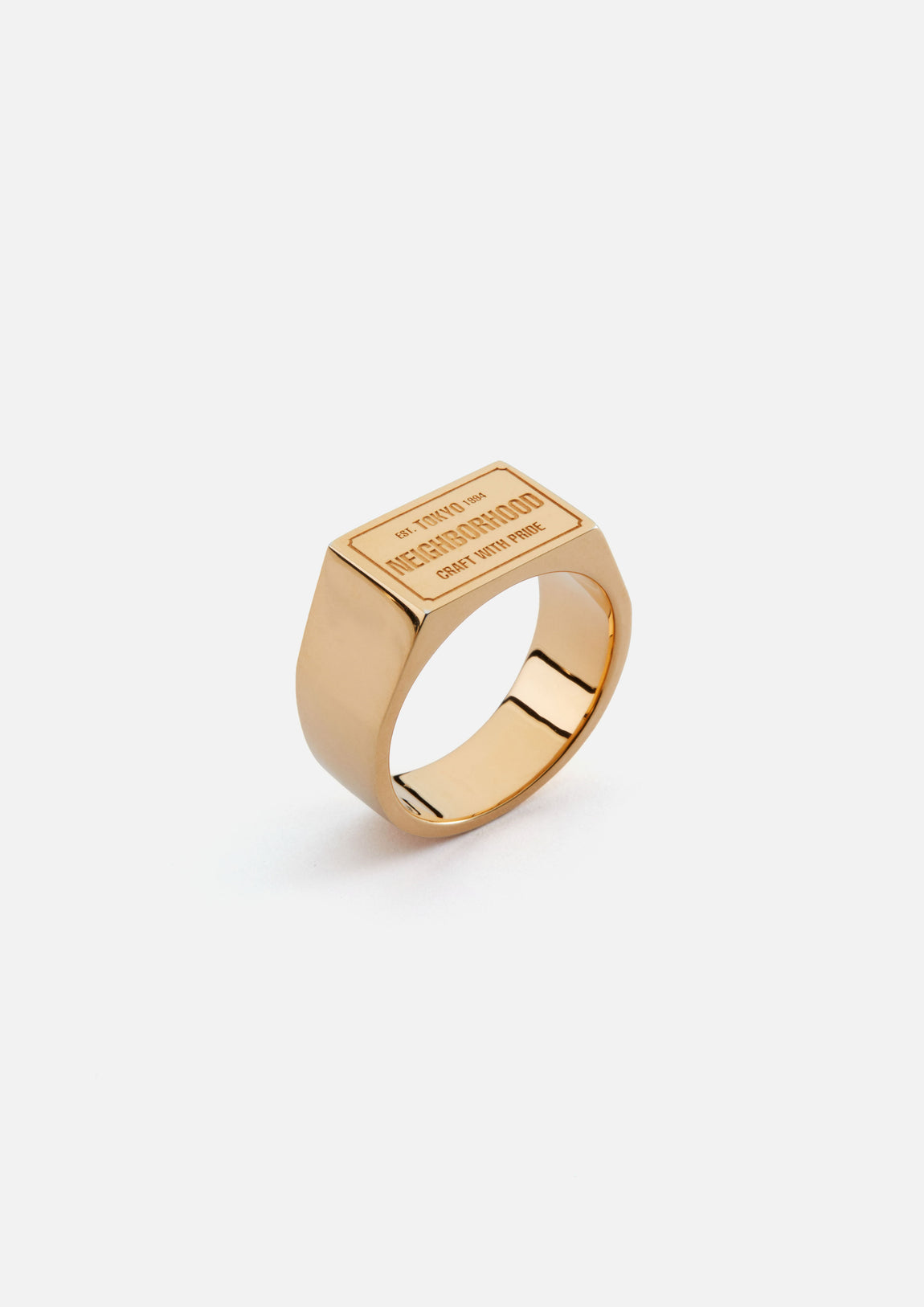 GOLD SIGNET RING