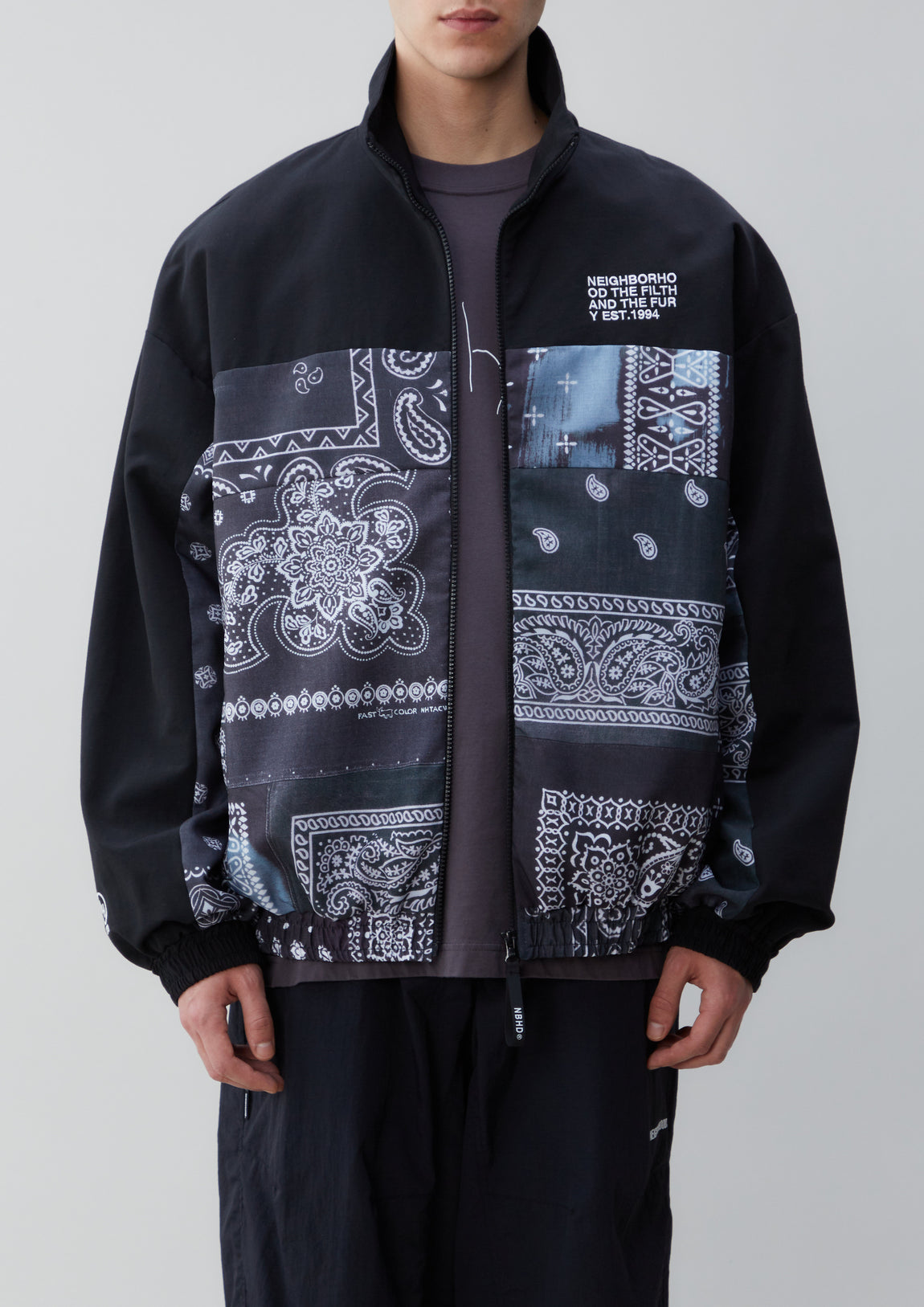 F.C.R.B. BANDANA TRAINING JACKET ブラック　XL