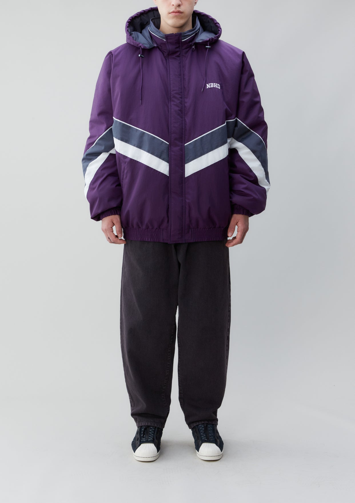 Neighborhood TEAM N-JKT Jacket Purple M | labiela.com