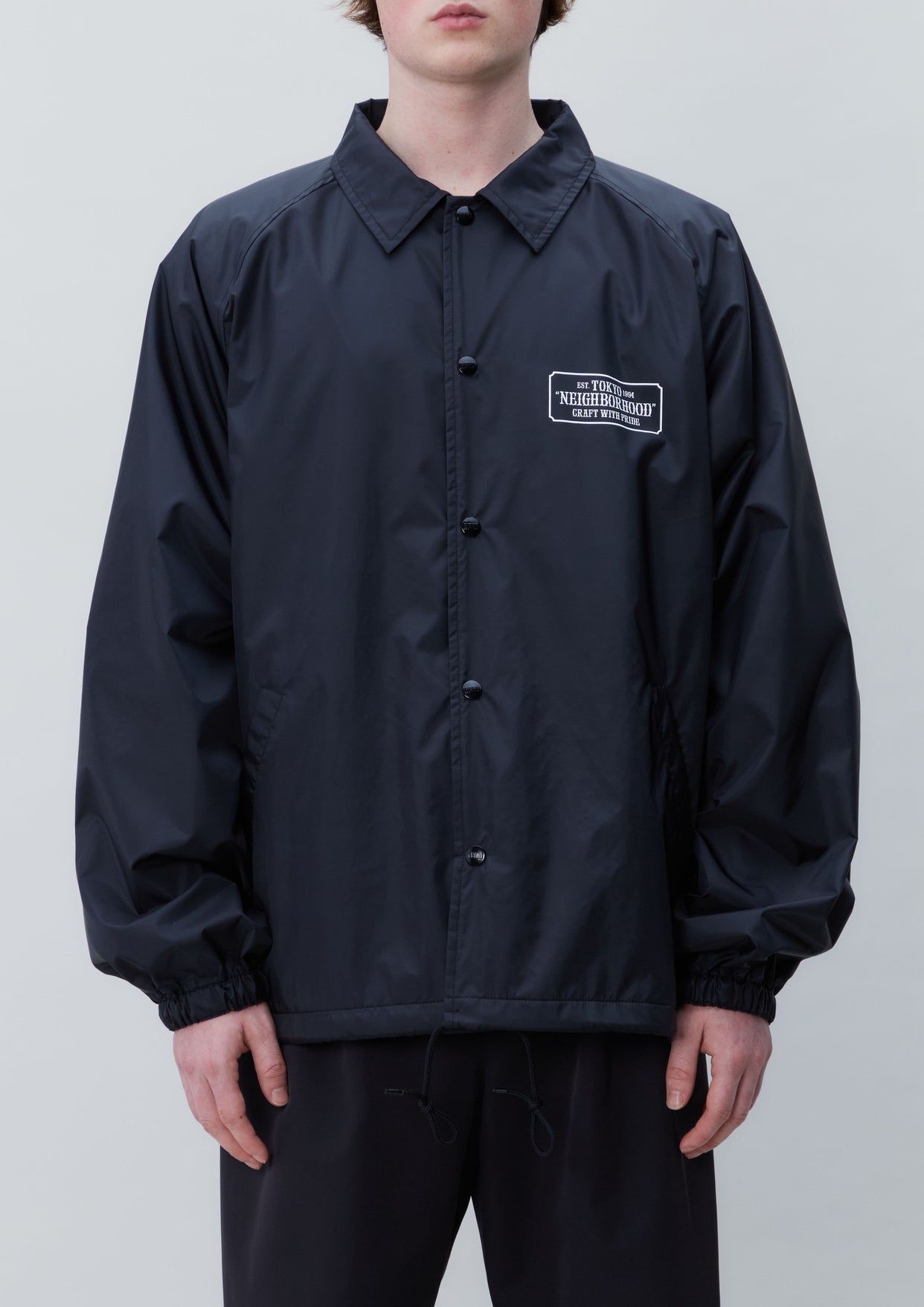 松野屋 キャンバスフラットショルダー NEIGHBORHOOD WINDBREAKER