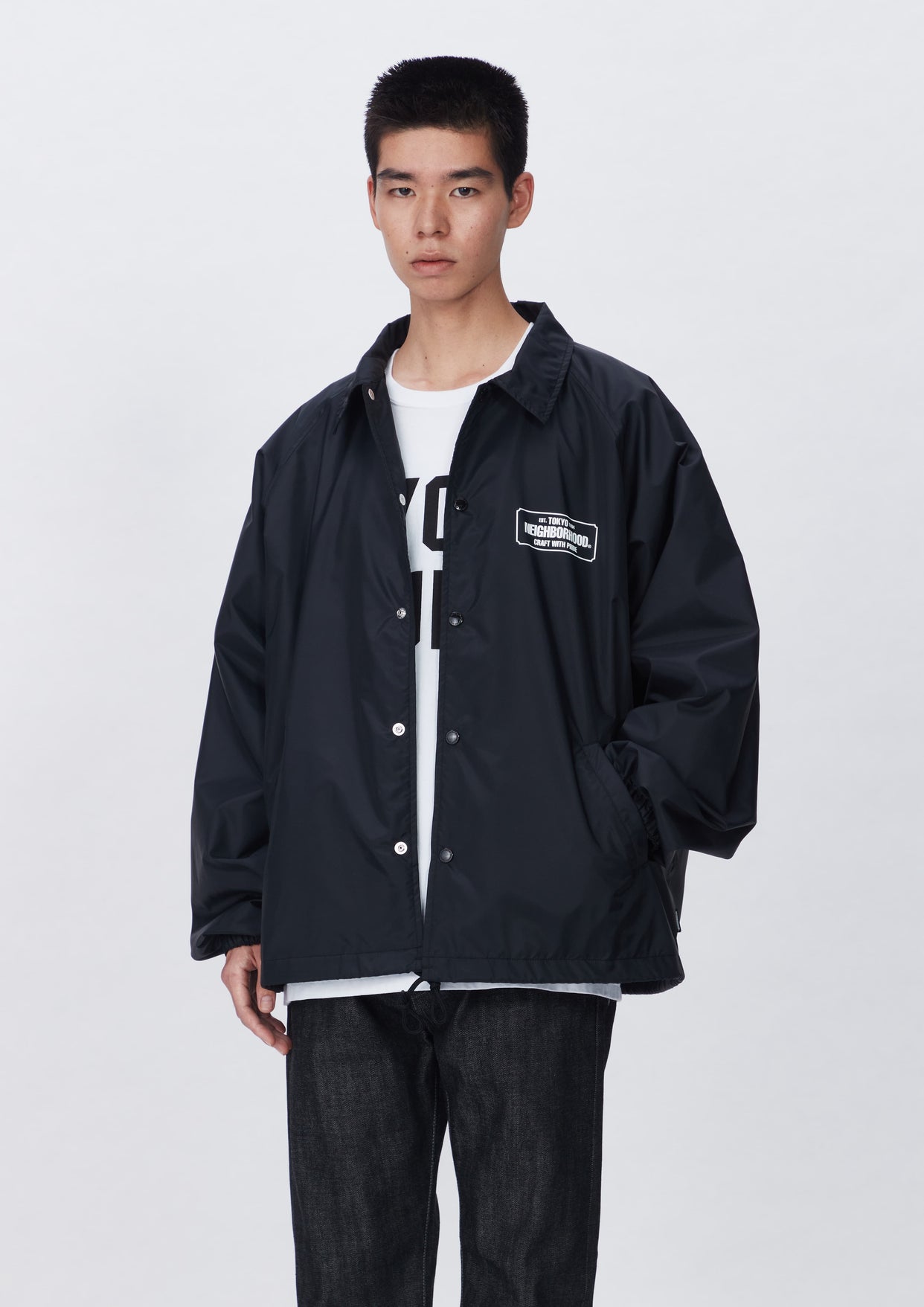 正規店または公式サイト NEIGHBORHOOD windbreaker グレー Lサイズ