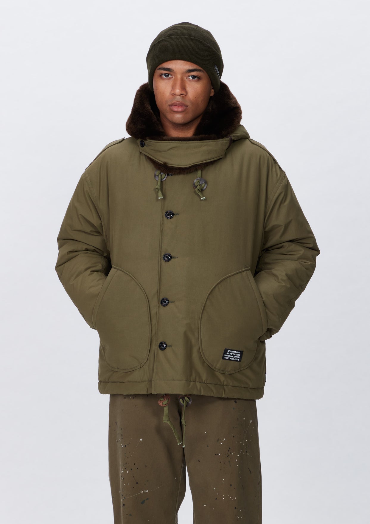 極美品 22AW NEIGHBORHOOD B-9 JK.NC ネイバーフッド-