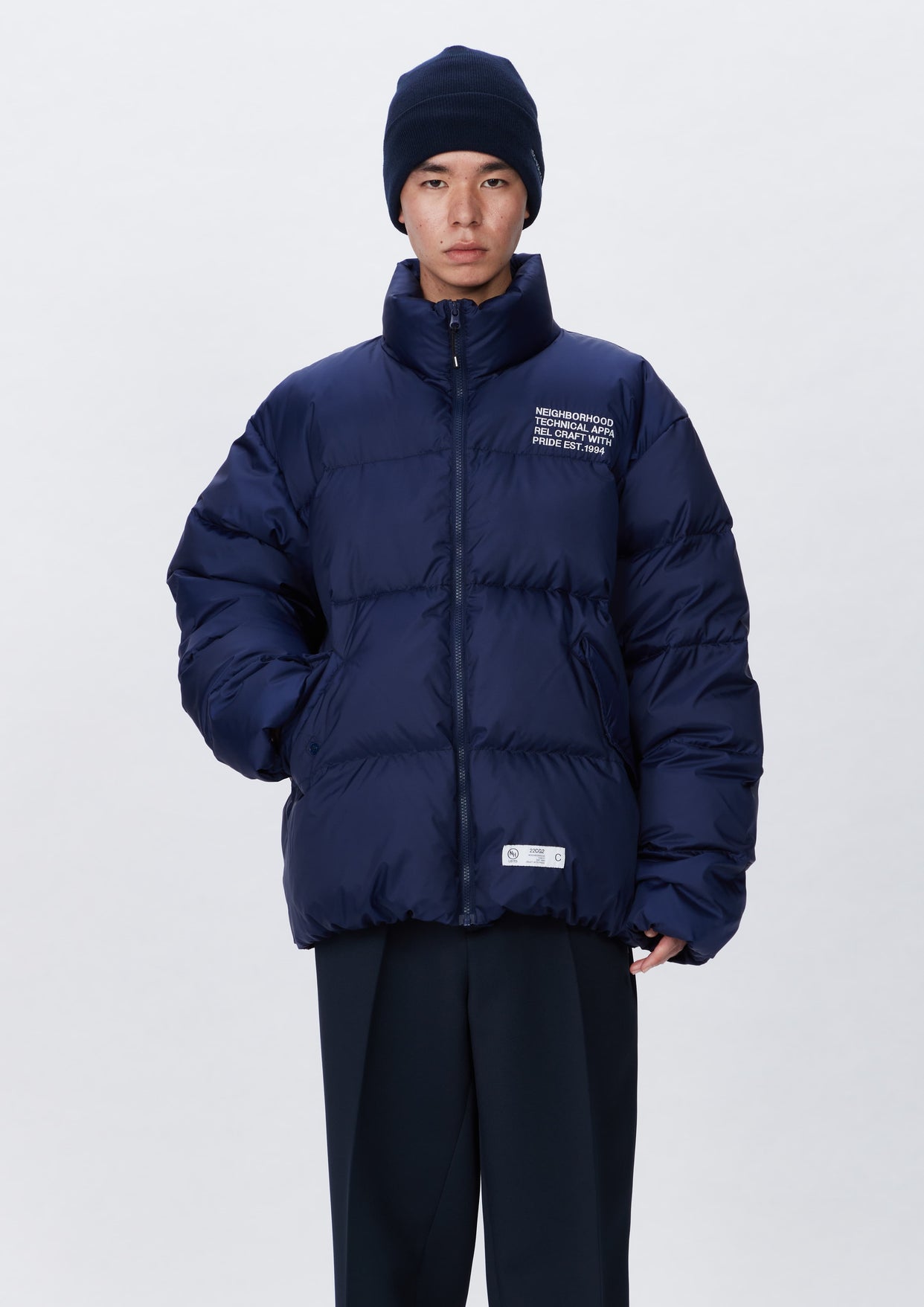 きれい 新品 22aw neighborhood DOWN JK . PE 黒 S | ochge.org