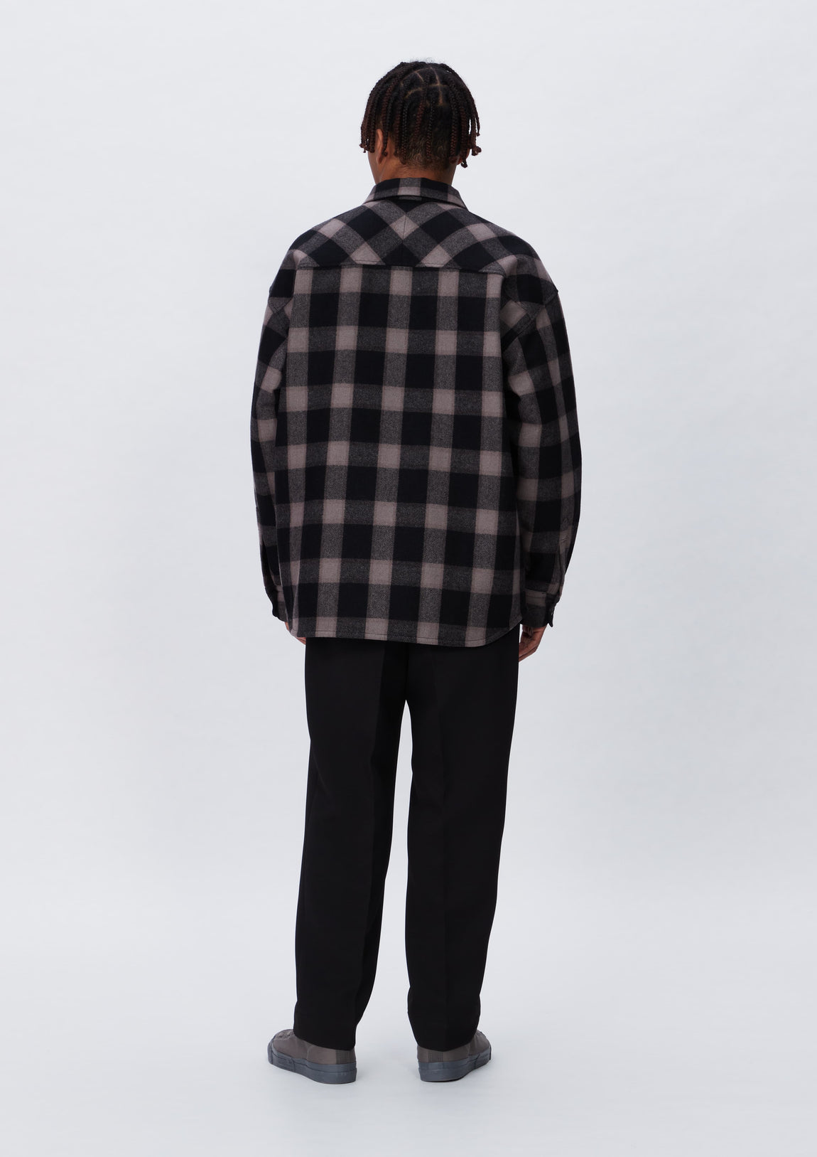 22AW NEIGHBORHOOD BUFFALO CHECK SH LS WN-