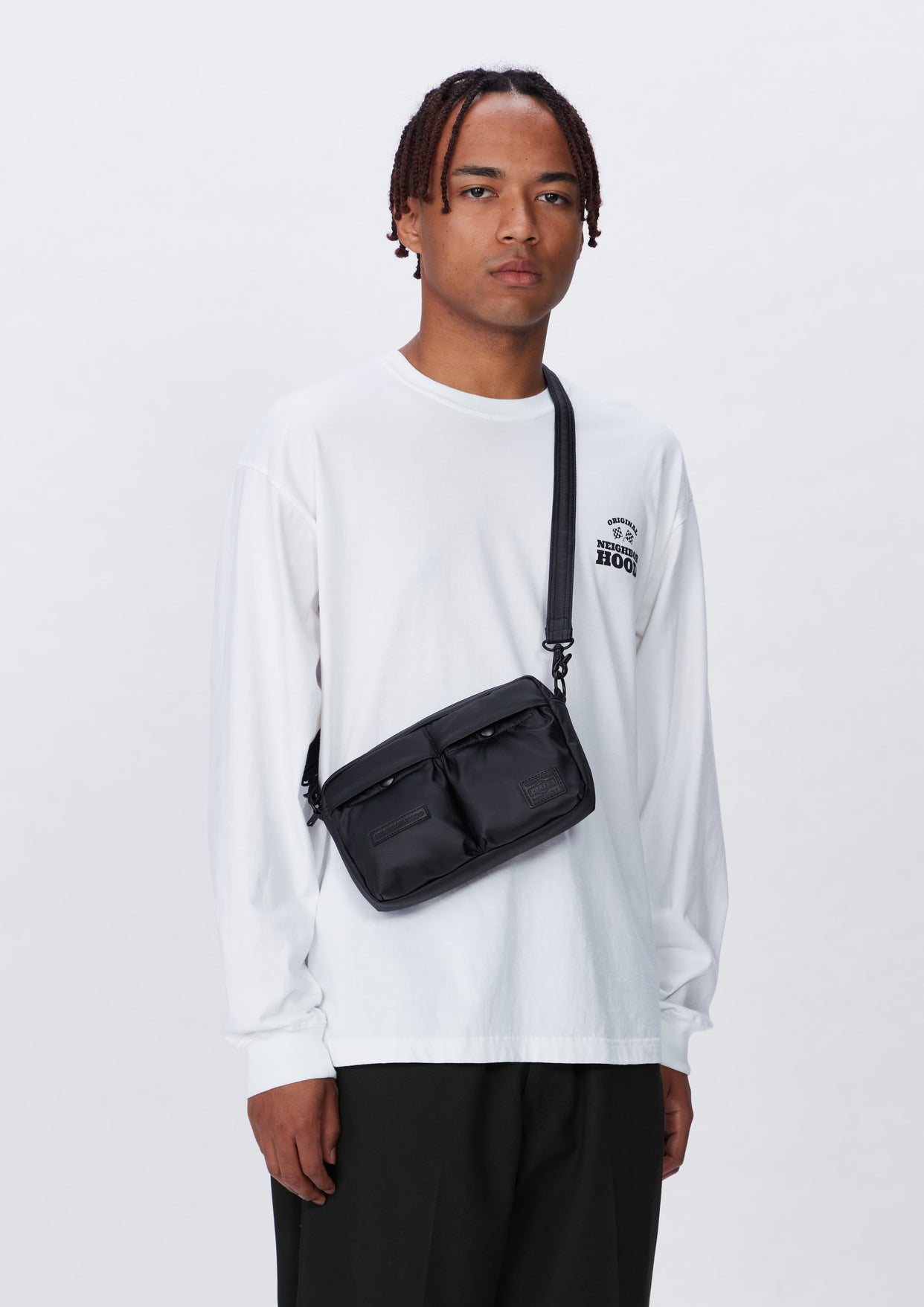 NEIGHBORHOOD PORTER SHOULDER POUCH ポーター - ショルダーバッグ