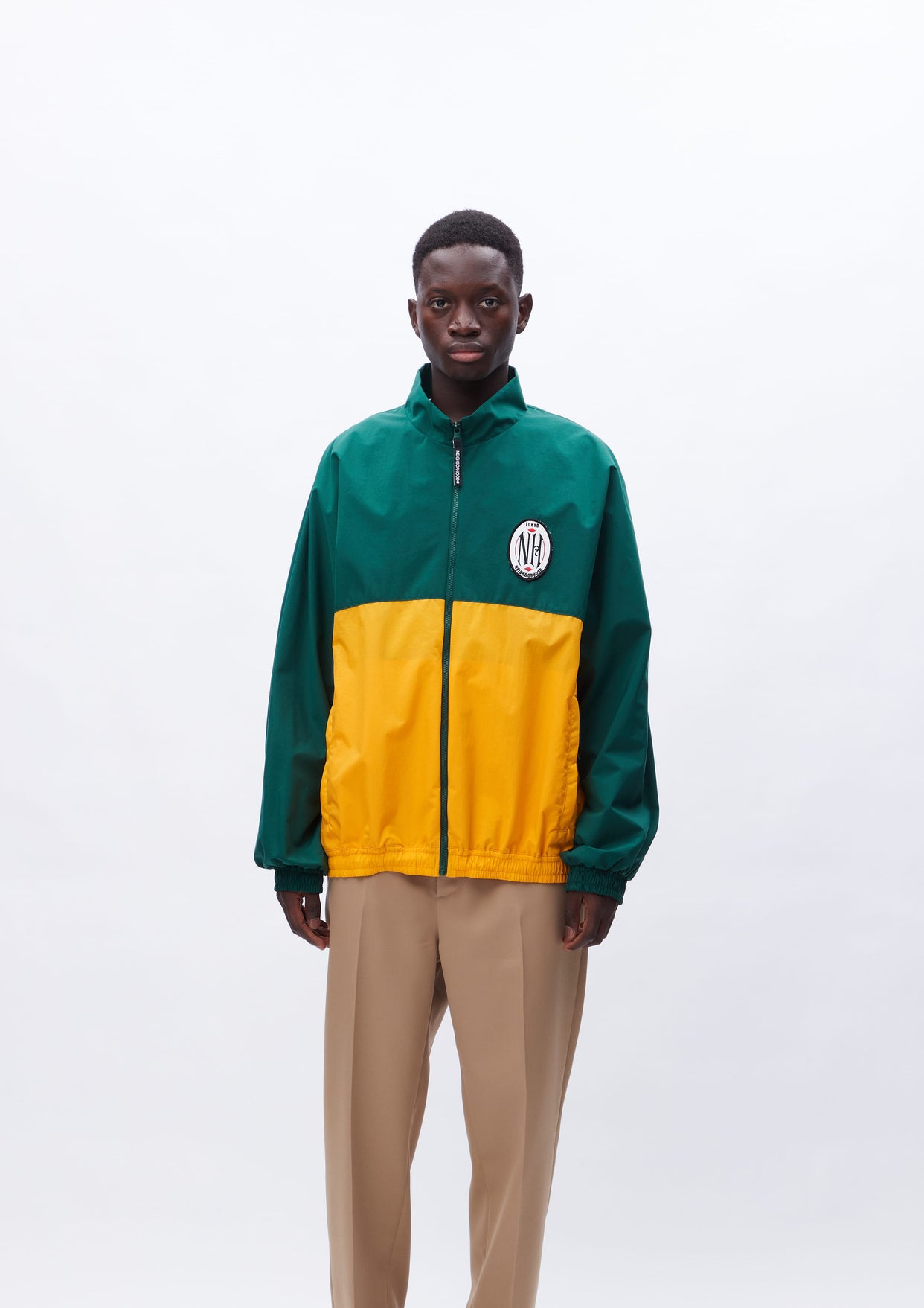 BICOLOR TRACK JACKET