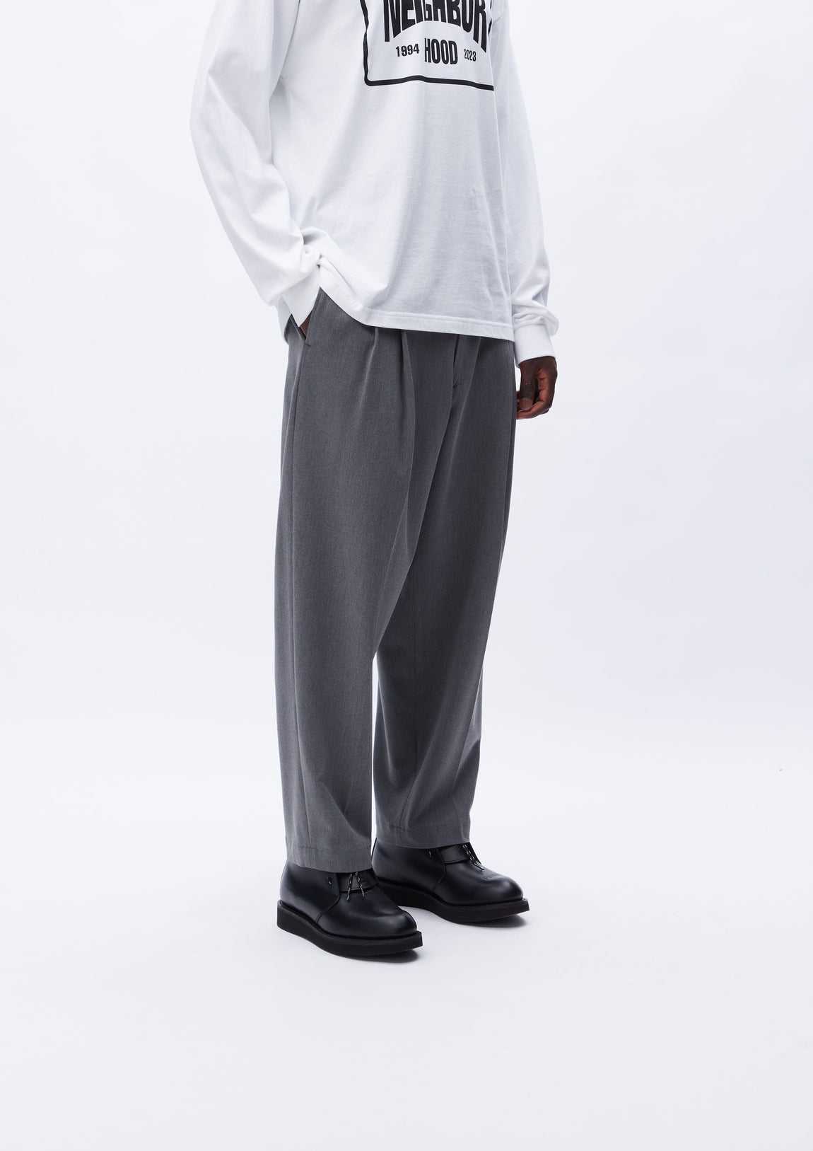 neighborhood wind and sea tuck pants | gulatilaw.com