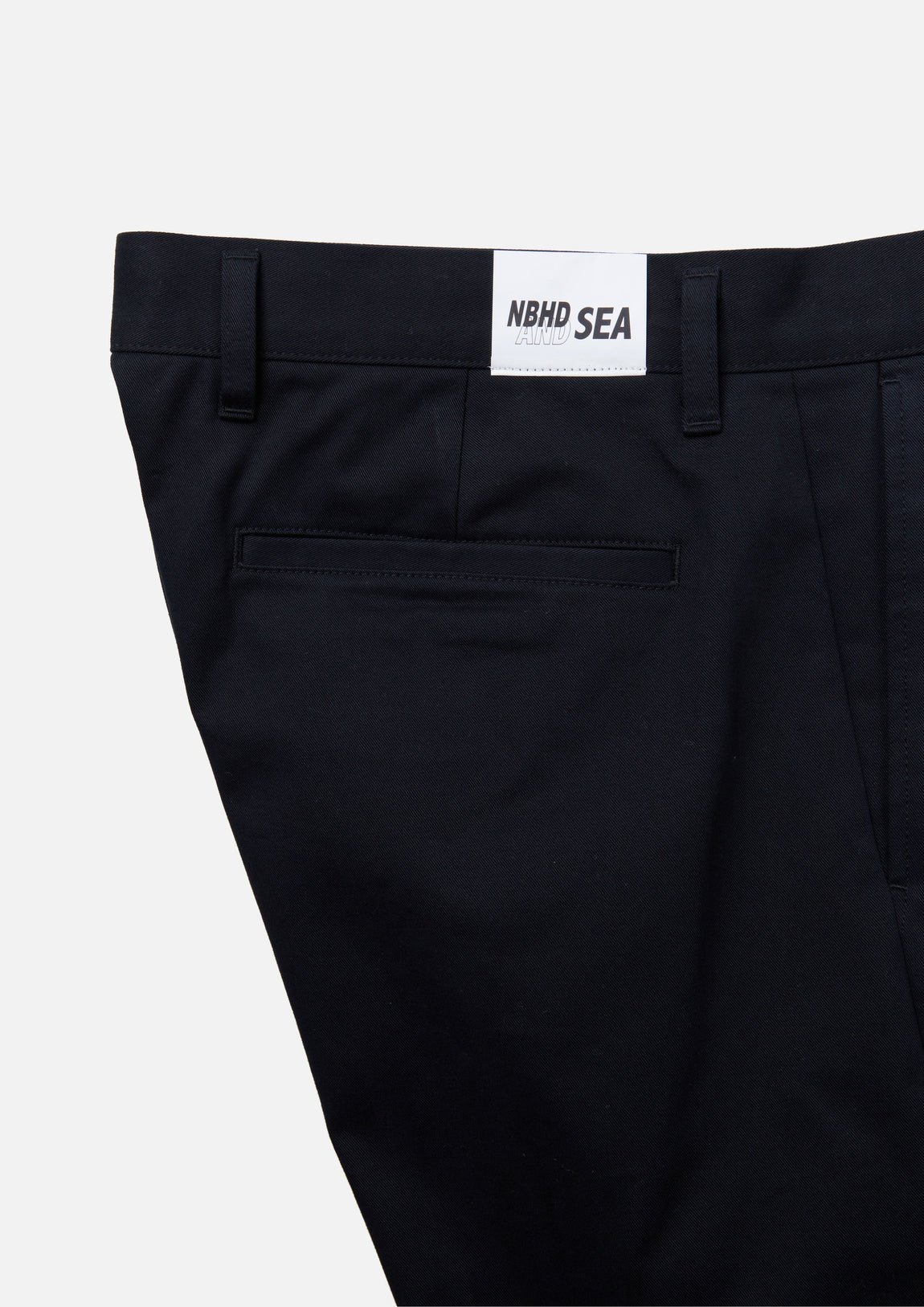 neighborhood wind and sea tuck pants-