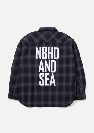 wind and sea × NEIGHBORHOOD ネルシャツ - csihealth.net