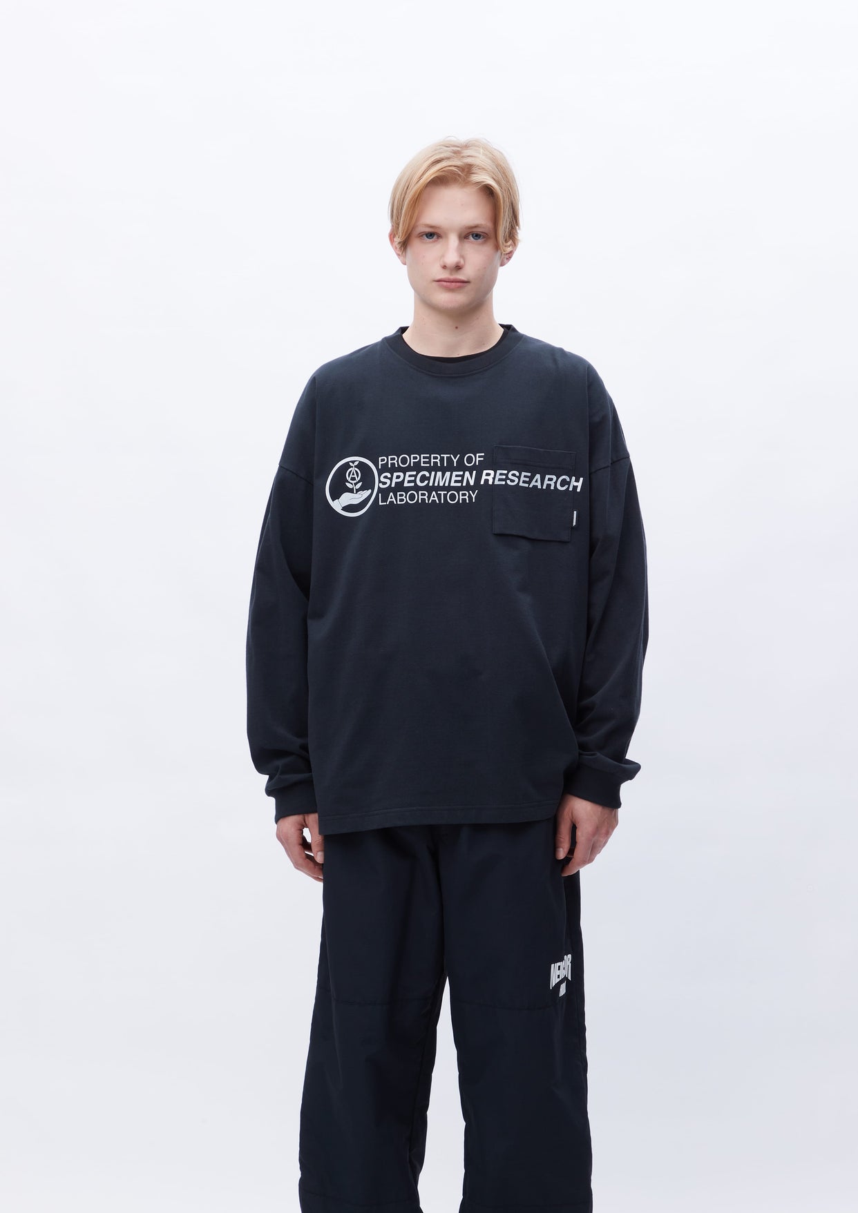 Neighborhood SRL SHELTECH CREWNECK SS-1黒 ヘルシ価格 - www