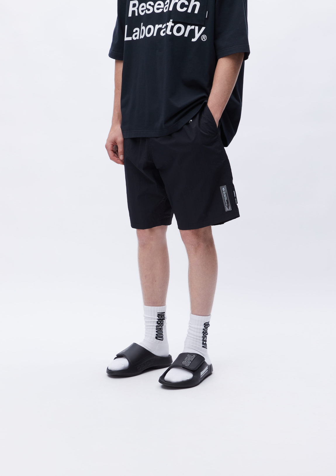 23ss ネイバーフッド SRL . SHELTECH SHORT PANTS