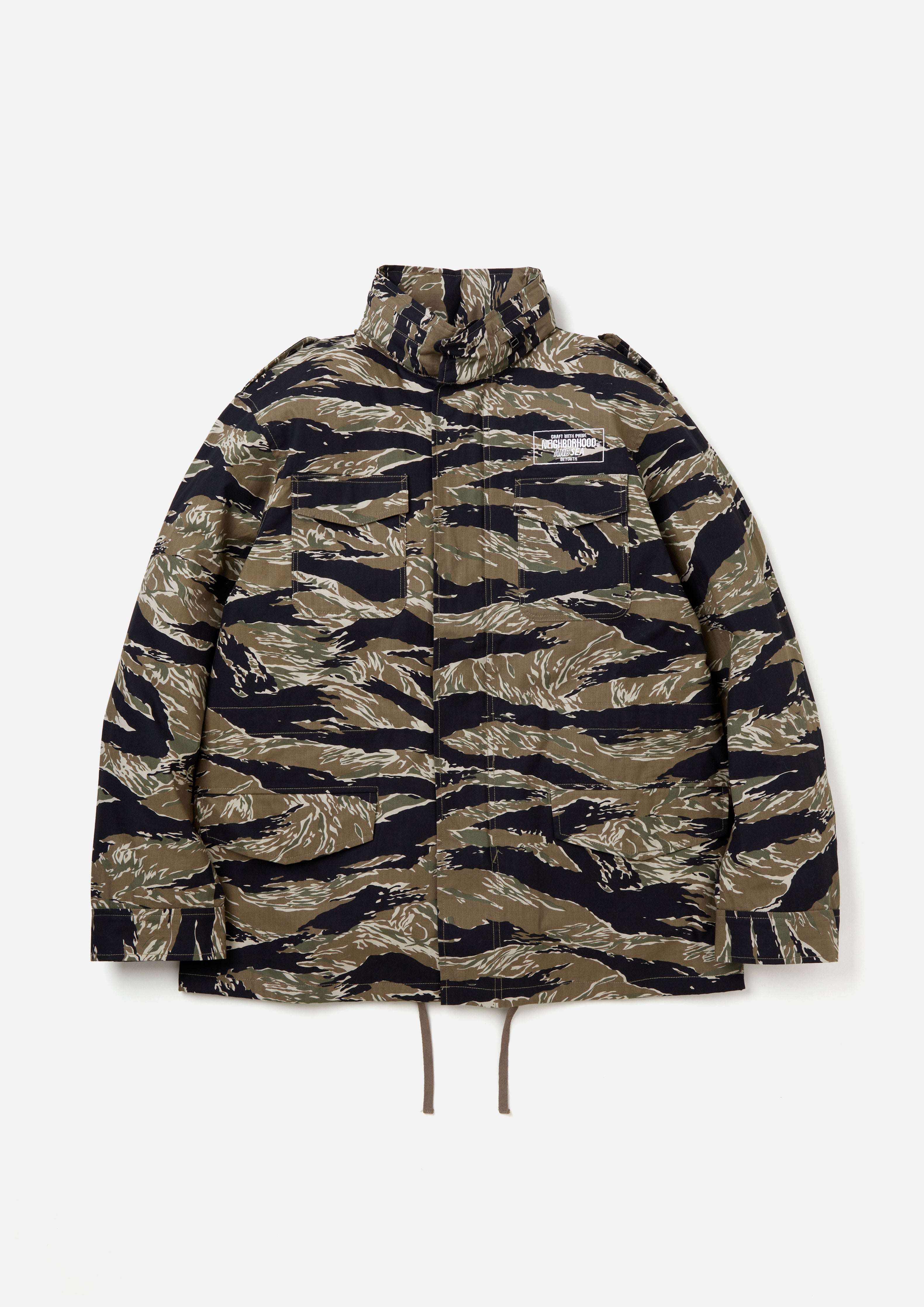 NH X WIND AND SEA M-65 CAMOUFLAGE JACKET アウター | velocityes.com