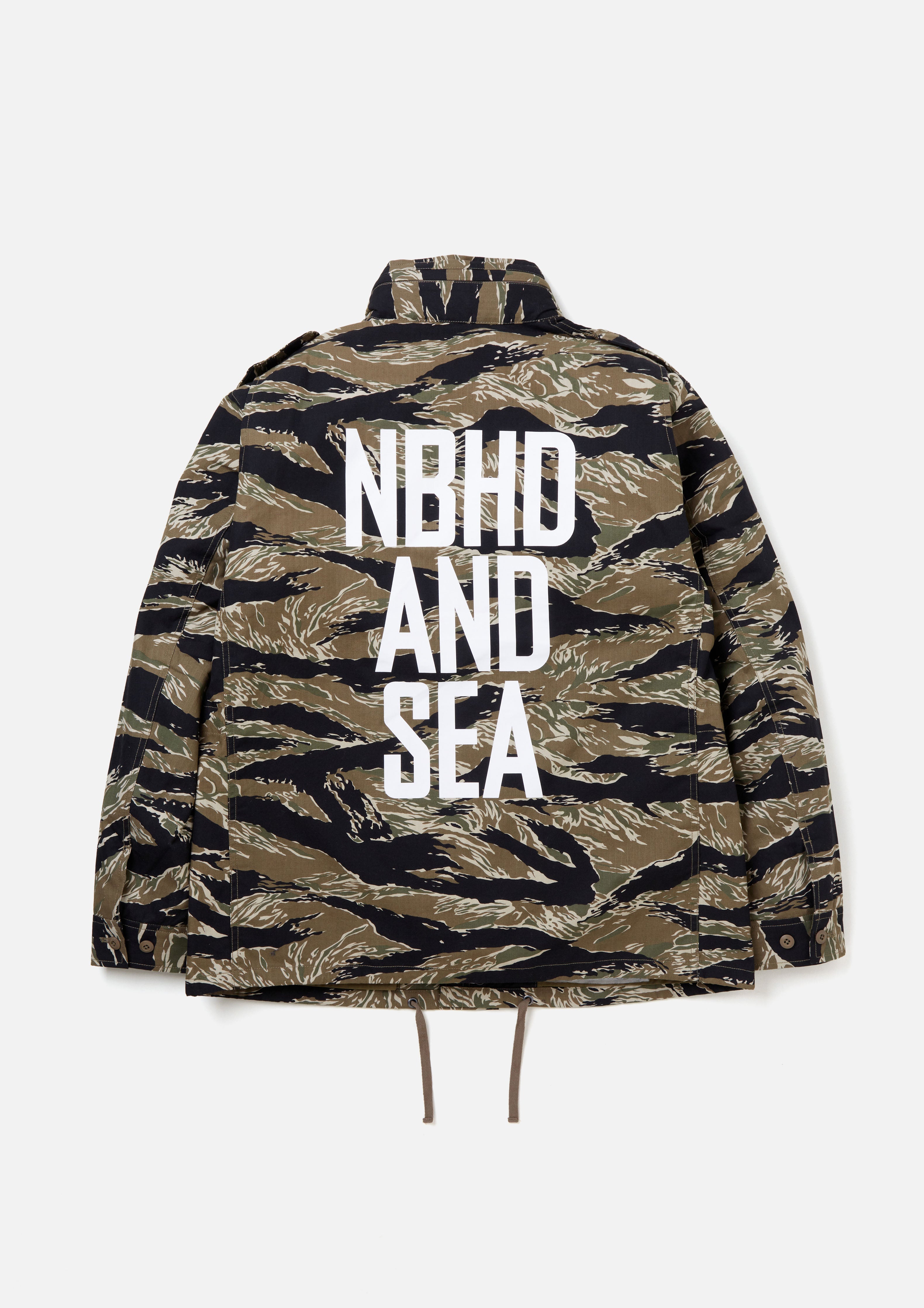 NH WIND AND SEA CAMOUFLAGE OFFICER SHIRT