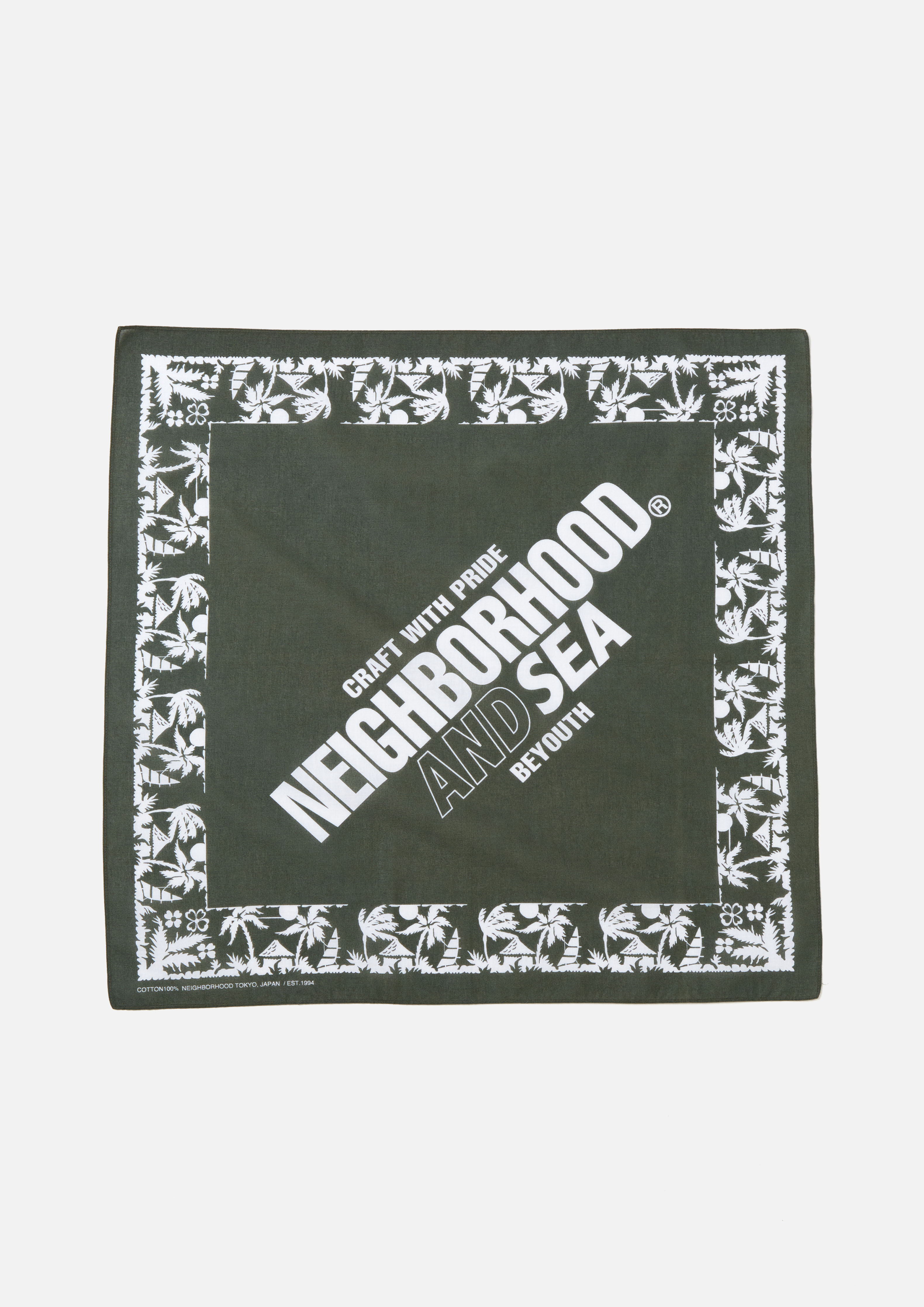 NH X WIND AND SEA . BANDANA