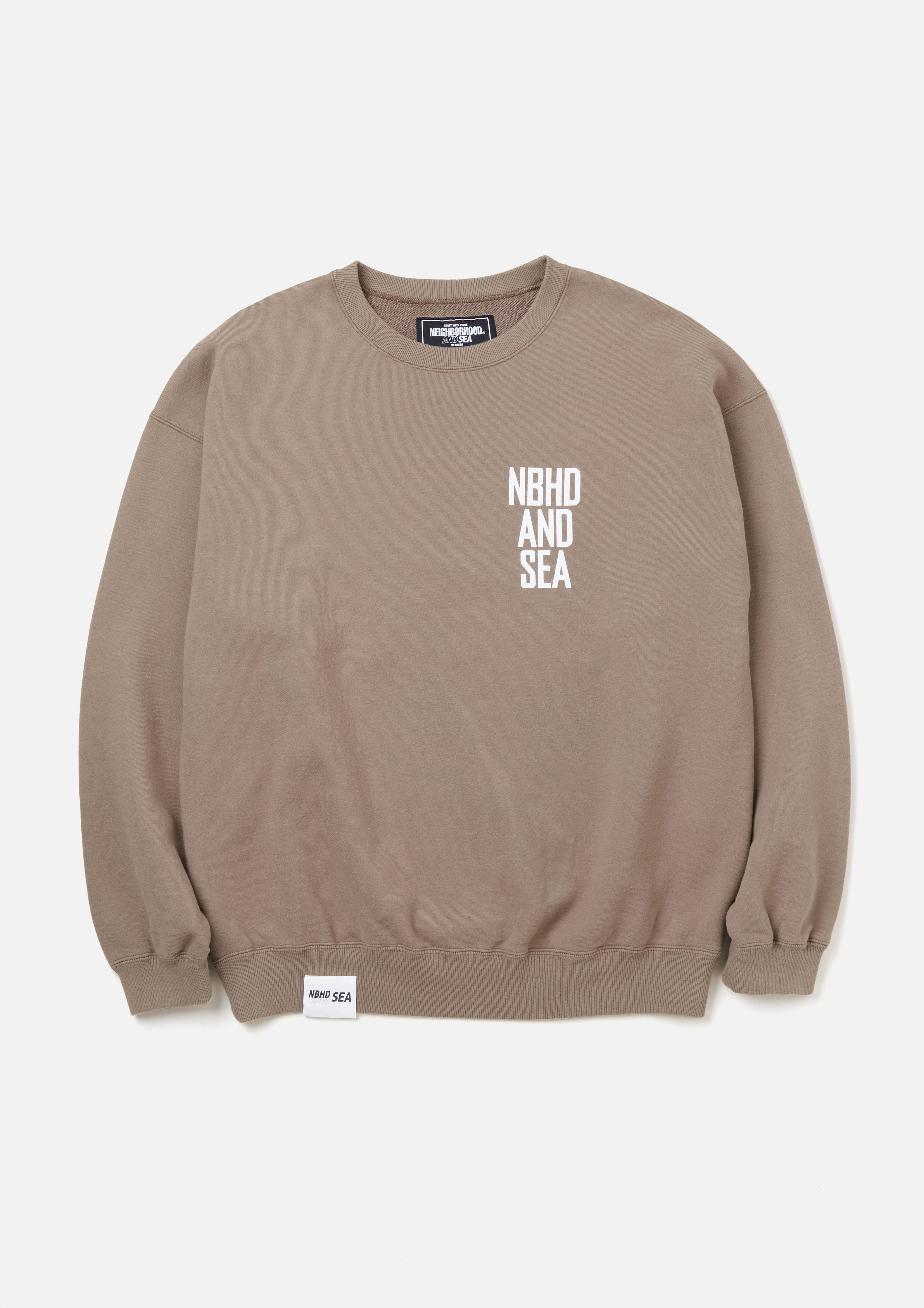 NH X WIND AND SEA . SWEATSHIRT LS