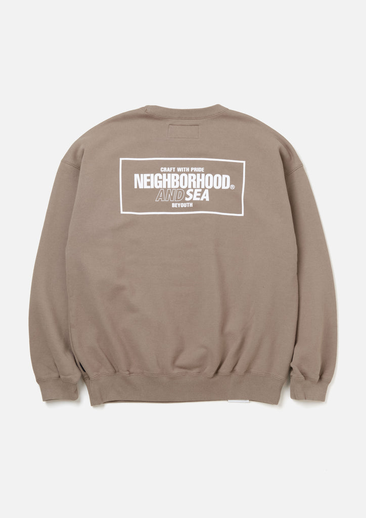 NEIGHBORHOOD X WDS SWEATSHIRT LS / BLACK