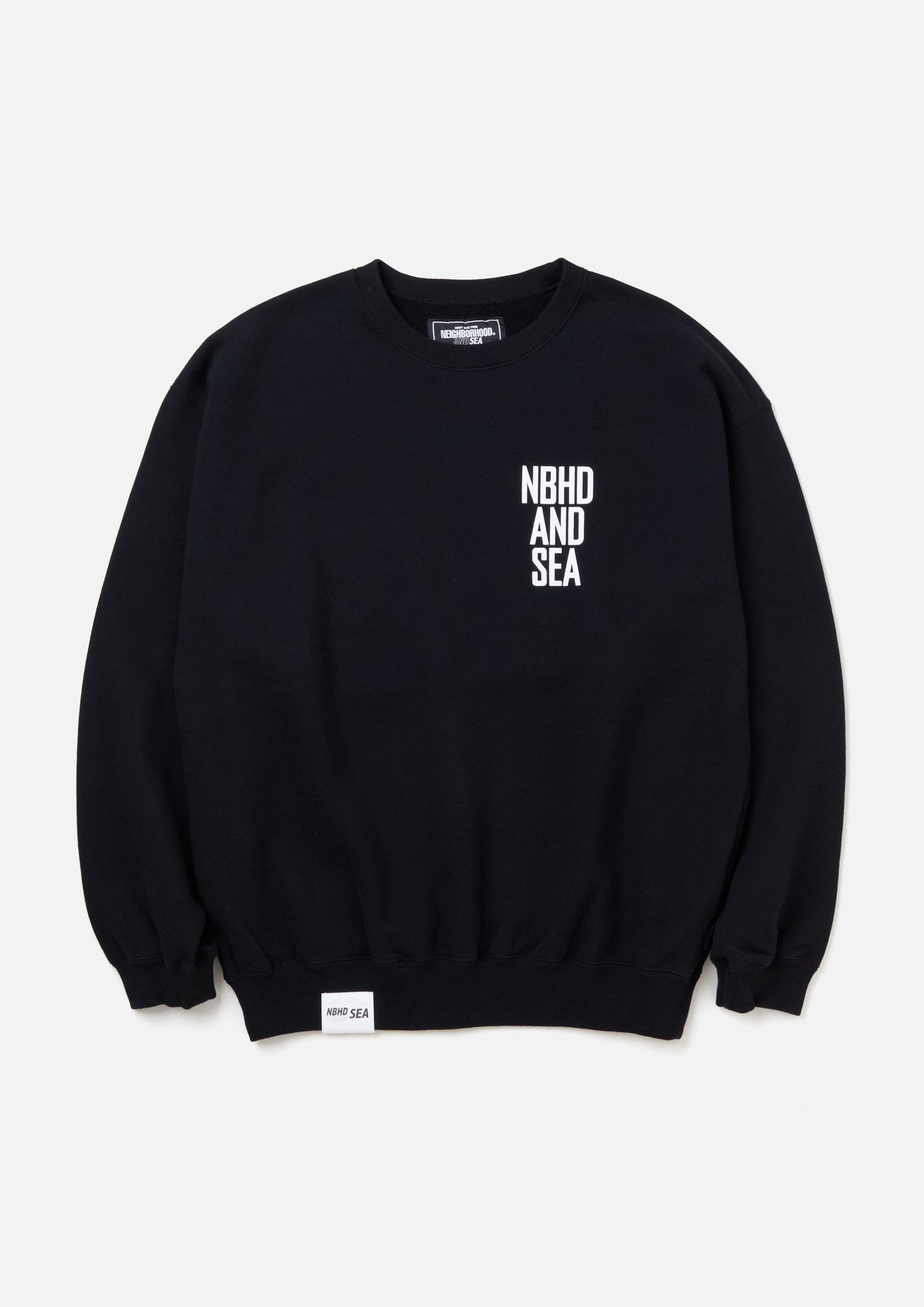 NH X WIND AND SEA . SWEATSHIRT LS