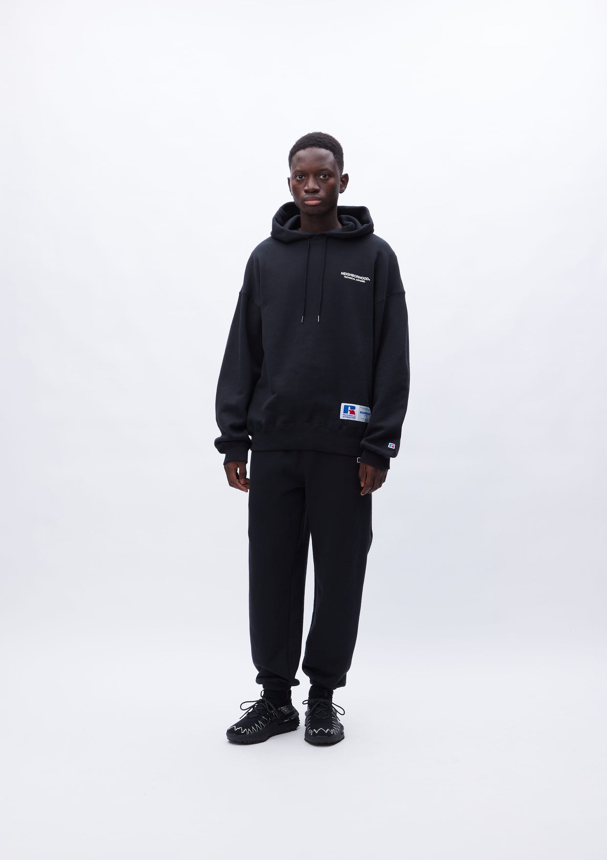 NH X RUSSELL ATHLETIC . SWEATPARKA LS