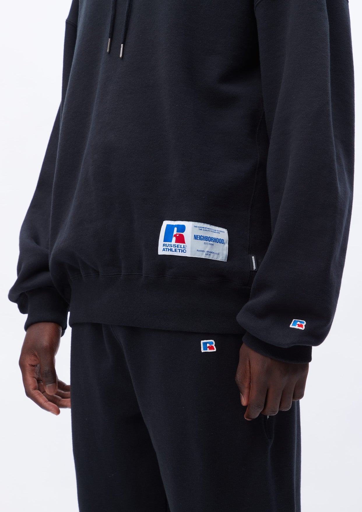 NH X RUSSELL ATHLETIC . SWEATPARKA LS - スウェット