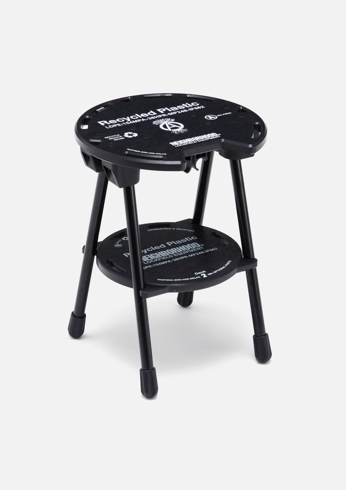 LOCKFIELD EQUIPMENT MULTI STOOL/DECK2 BK-