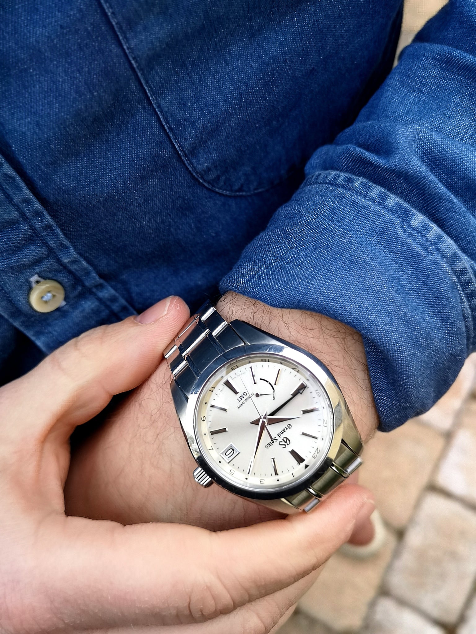 2018 Grand Seiko GMT Springdrive, ref: SBGE205, warranty! – WOFS Watches