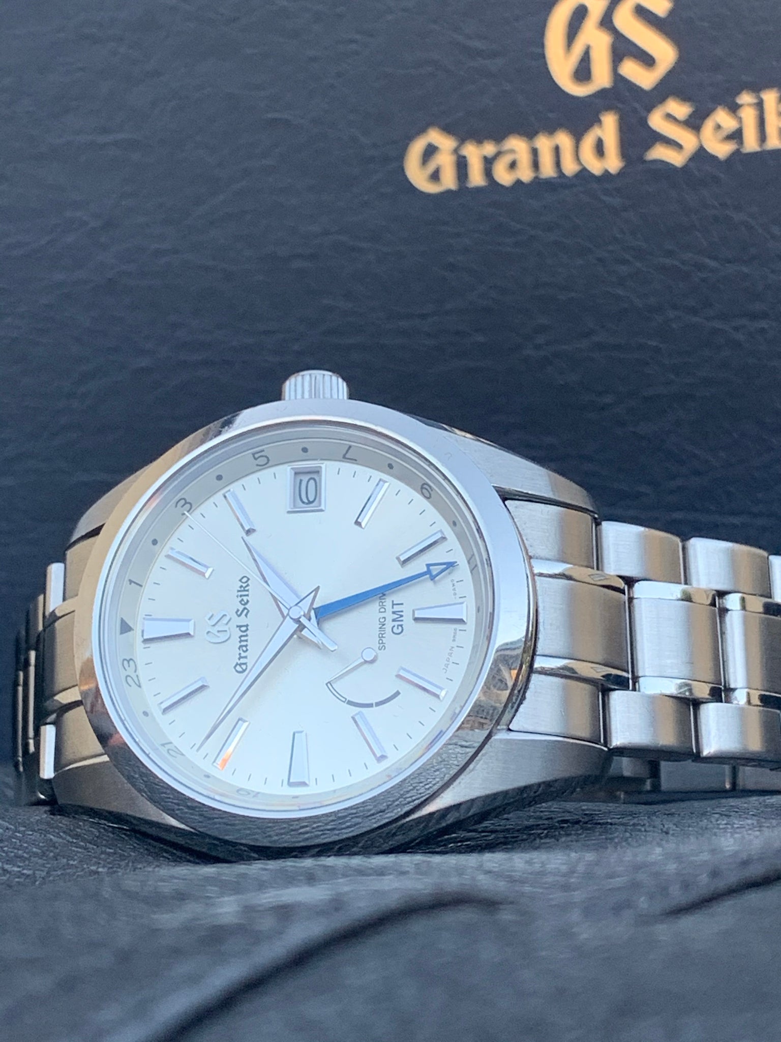 2018 Grand Seiko GMT Springdrive, ref: SBGE205, warranty! – WOFS Watches