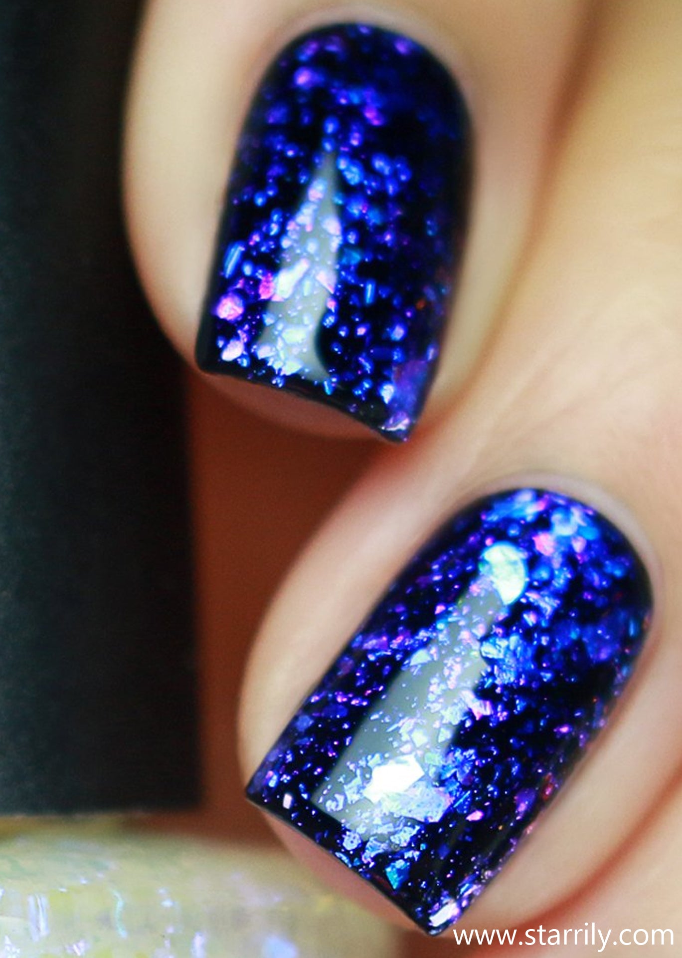 Starrily Patronus - Iridescent Blue Flake Nail Polish - 15 ml